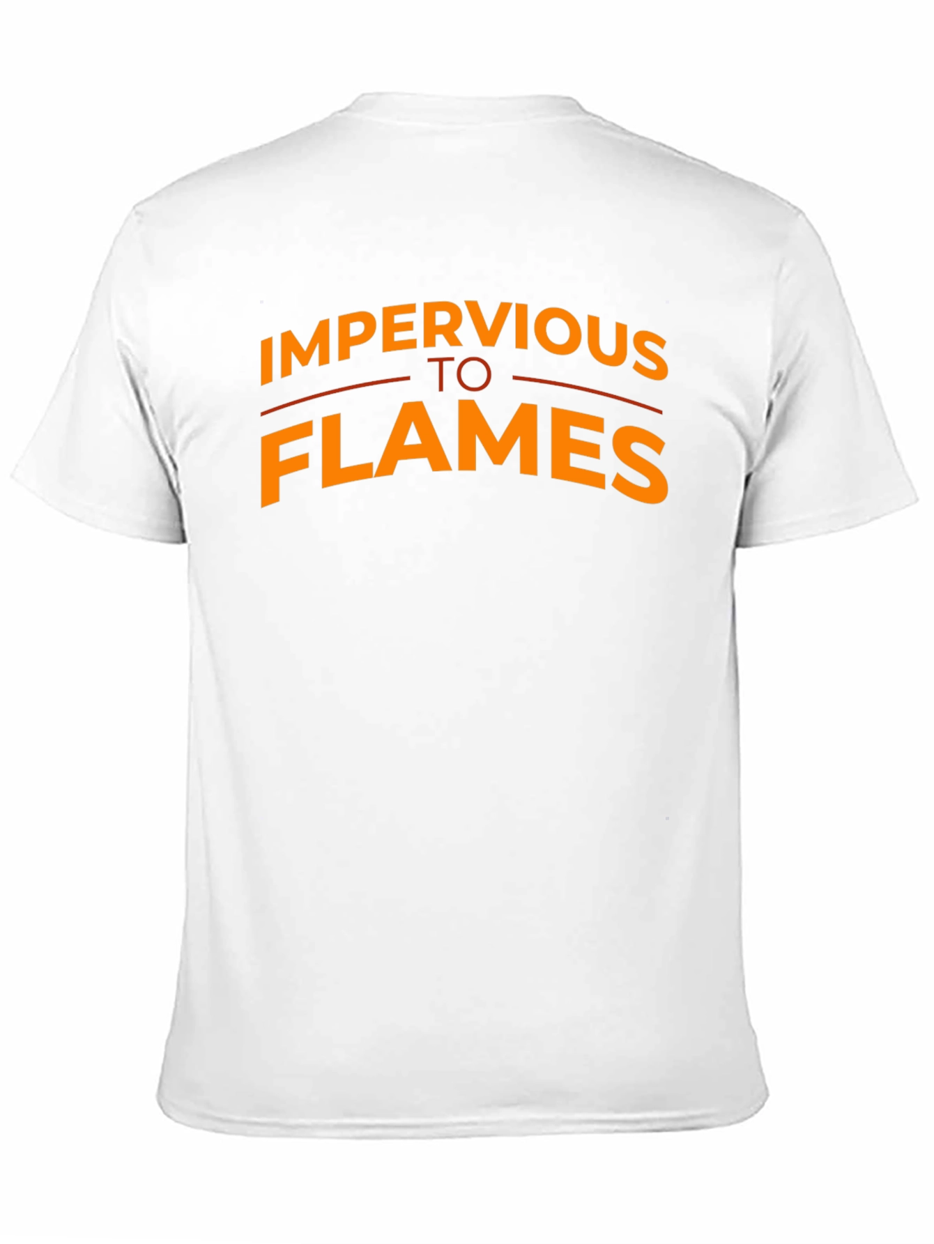 Impervious To Flames Graphic Tee - Black