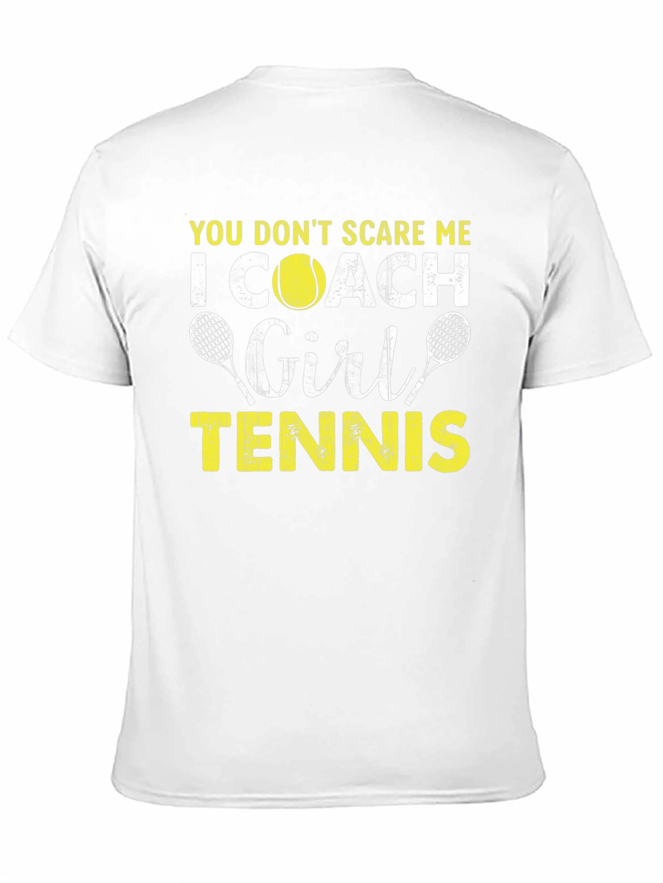 Funny Tennis Coach Graphic Tee