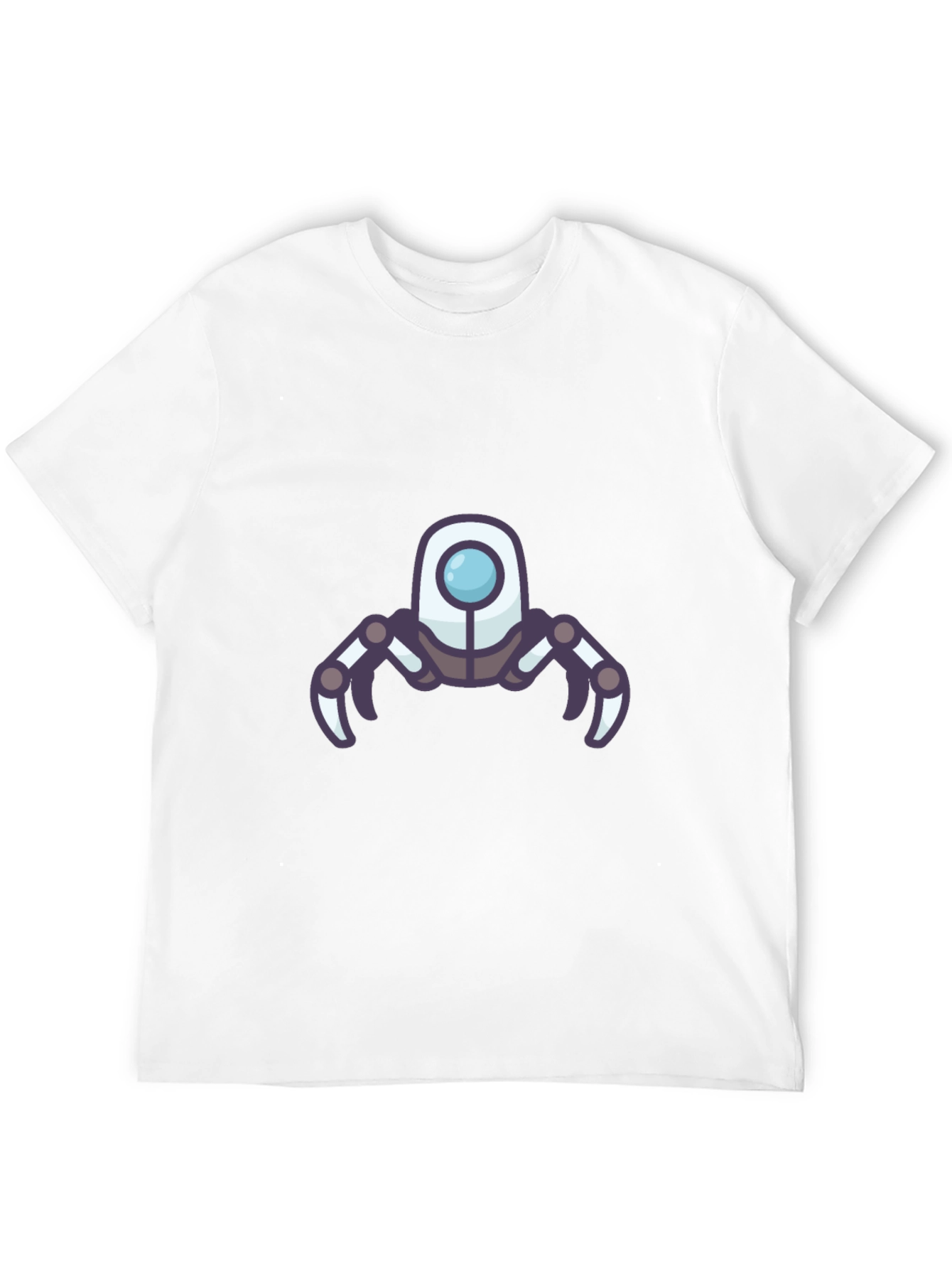 Robot Graphic Black T-Shirt