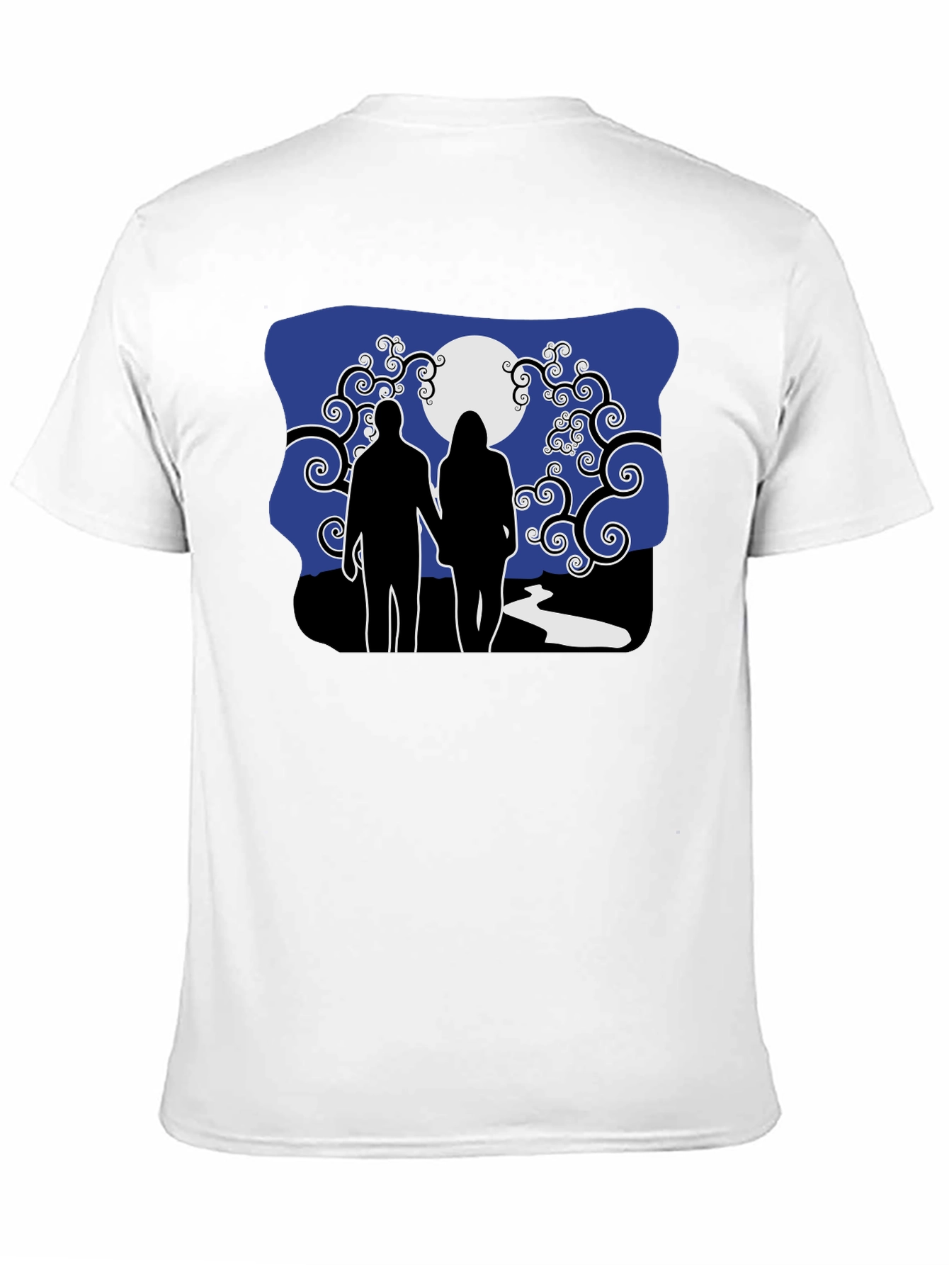 Romantic Moonlit Walk T-Shirt