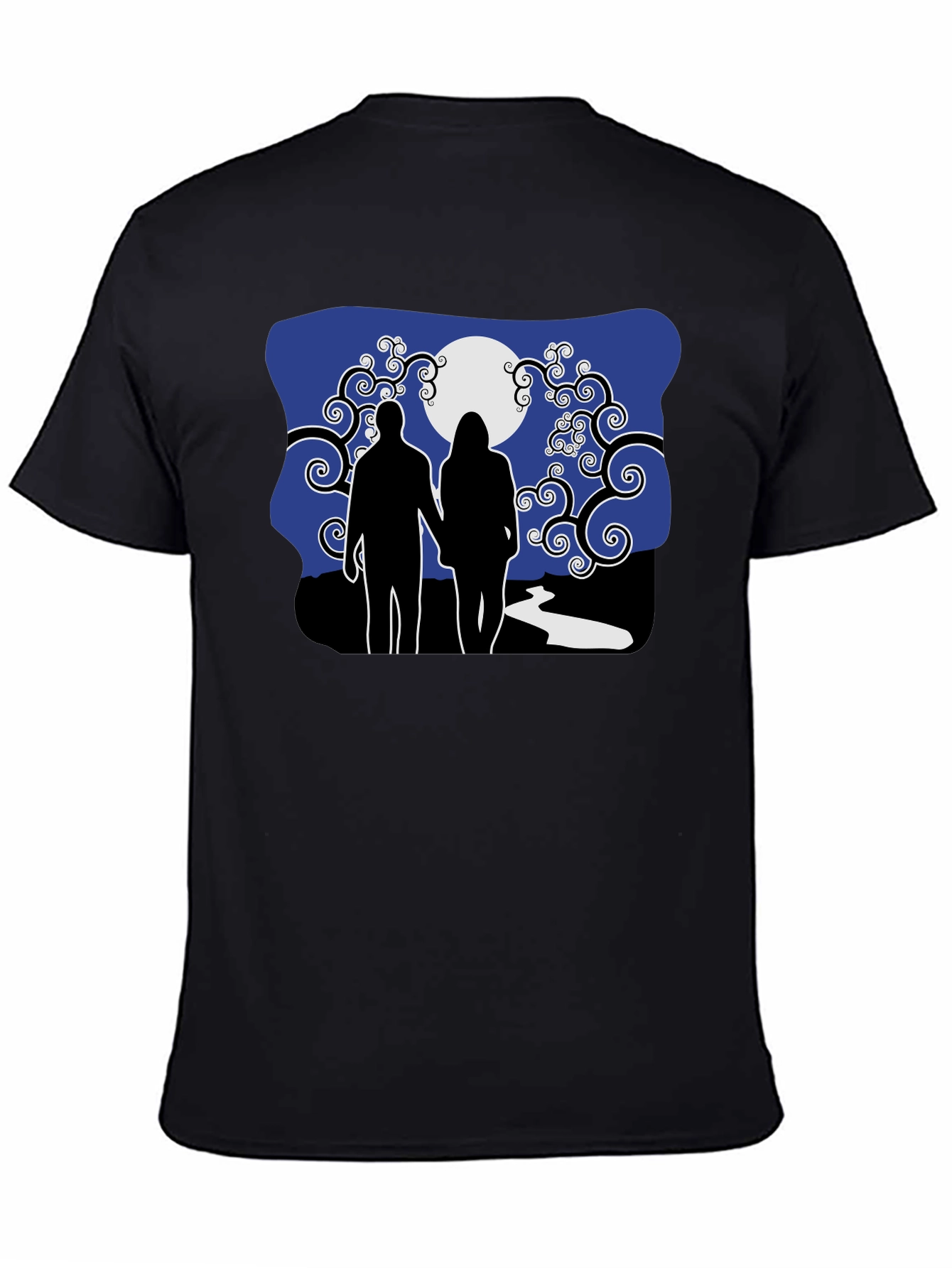 Romantic Moonlit Walk T-Shirt