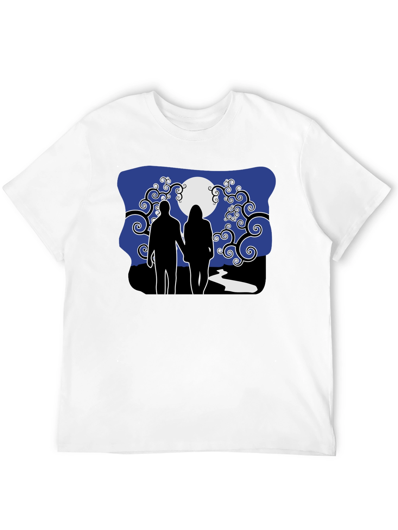 Romantic Moonlit Walk T-Shirt