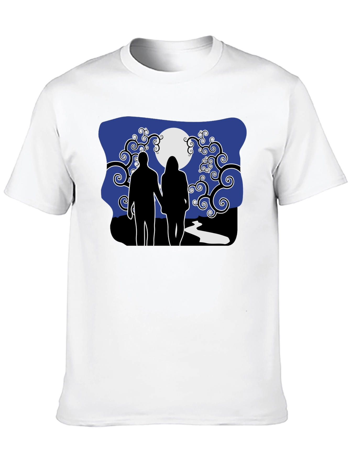 Romantic Moonlit Walk T-Shirt