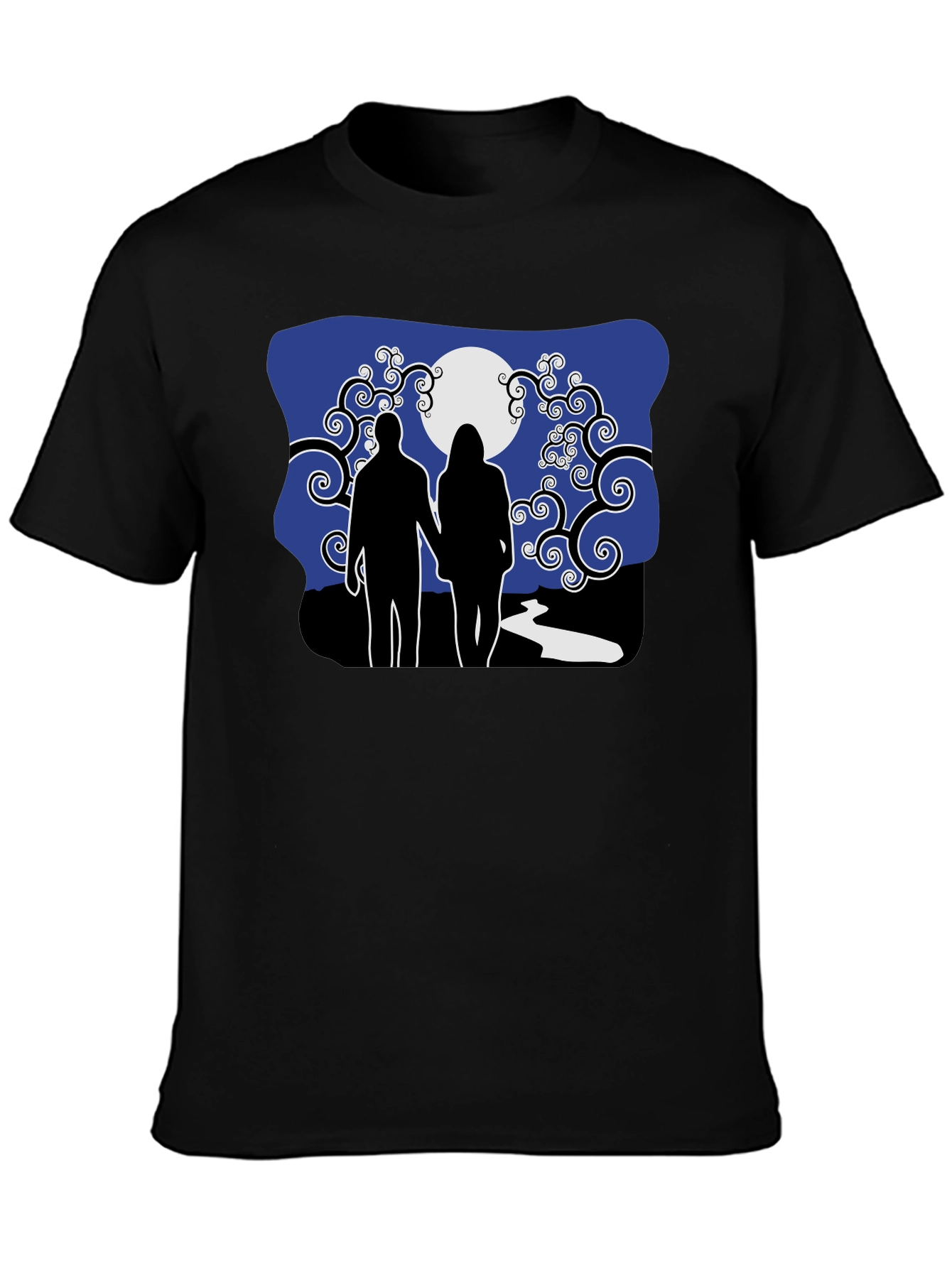 Romantic Moonlit Walk T-Shirt