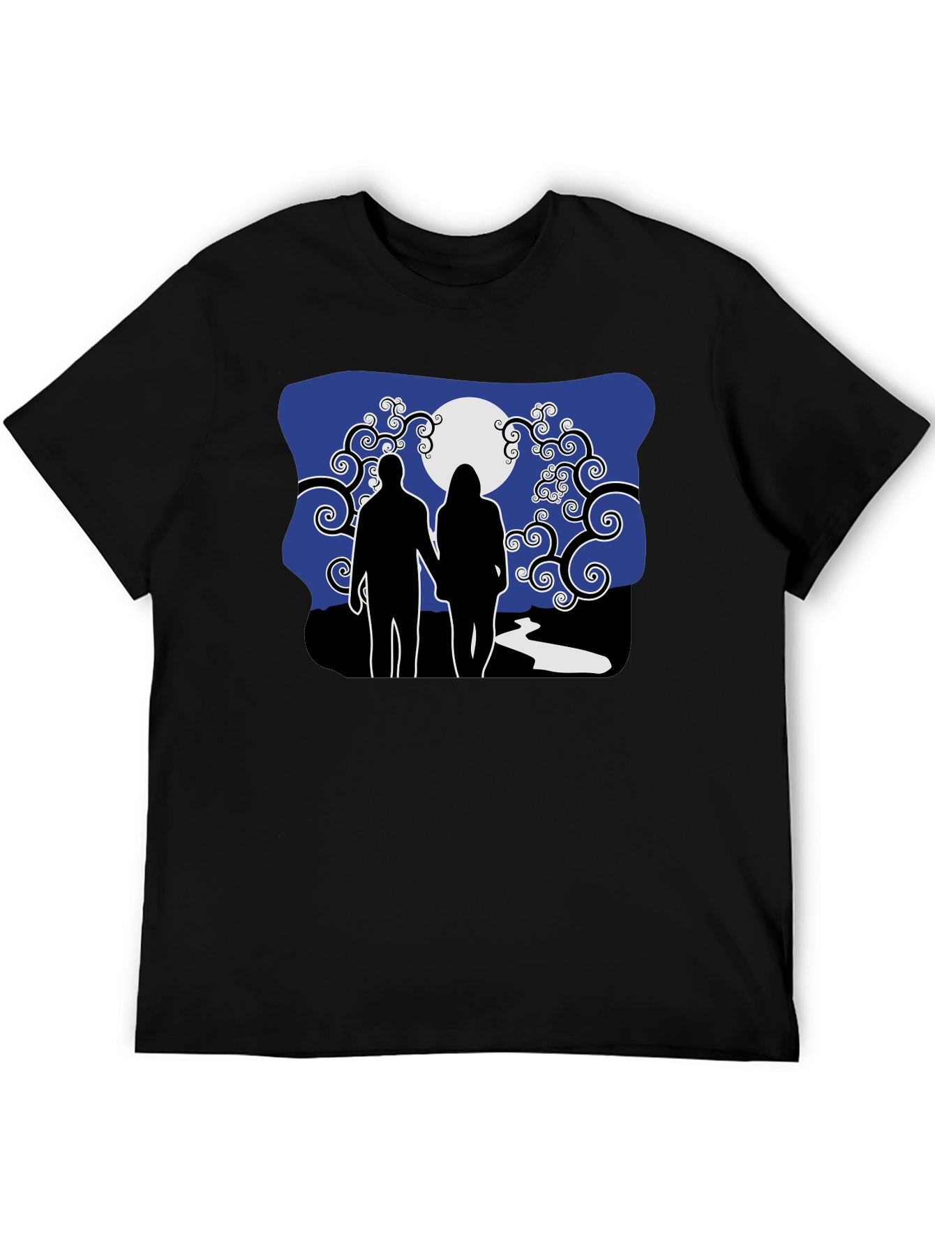 Romantic Moonlit Walk T-Shirt