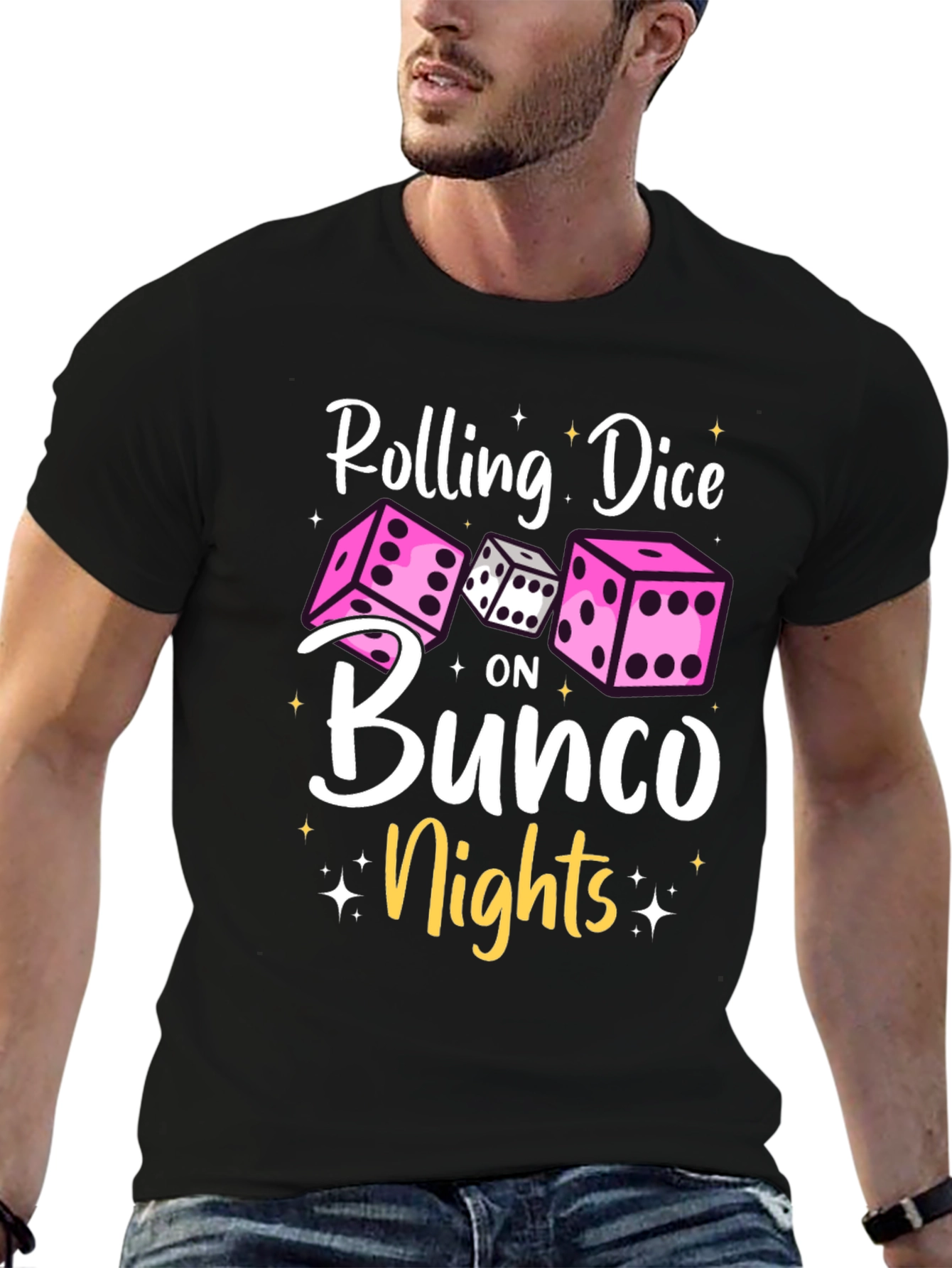 Rolling Dice on Bunco Nights T-Shirt
