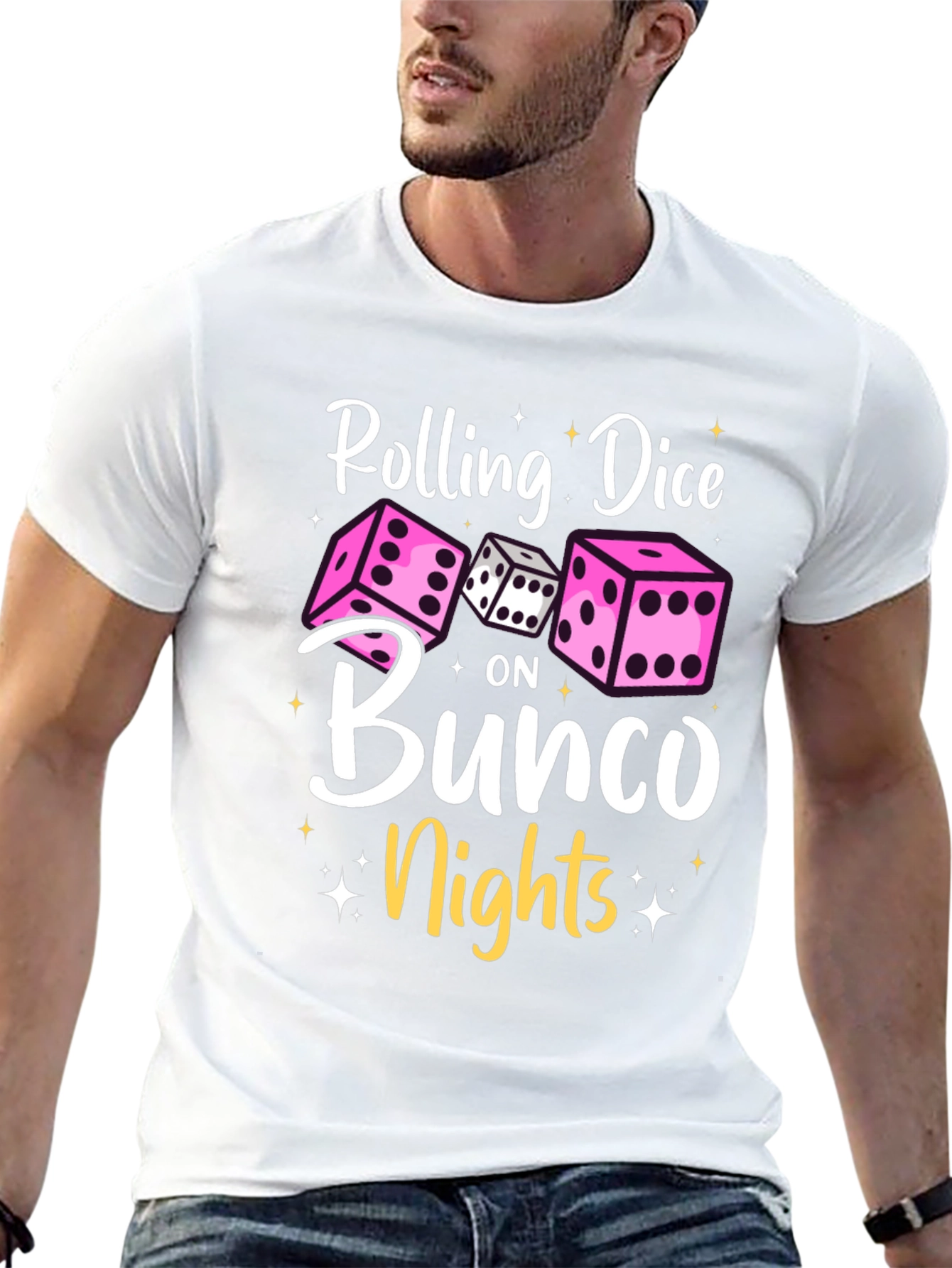 Rolling Dice on Bunco Nights T-Shirt