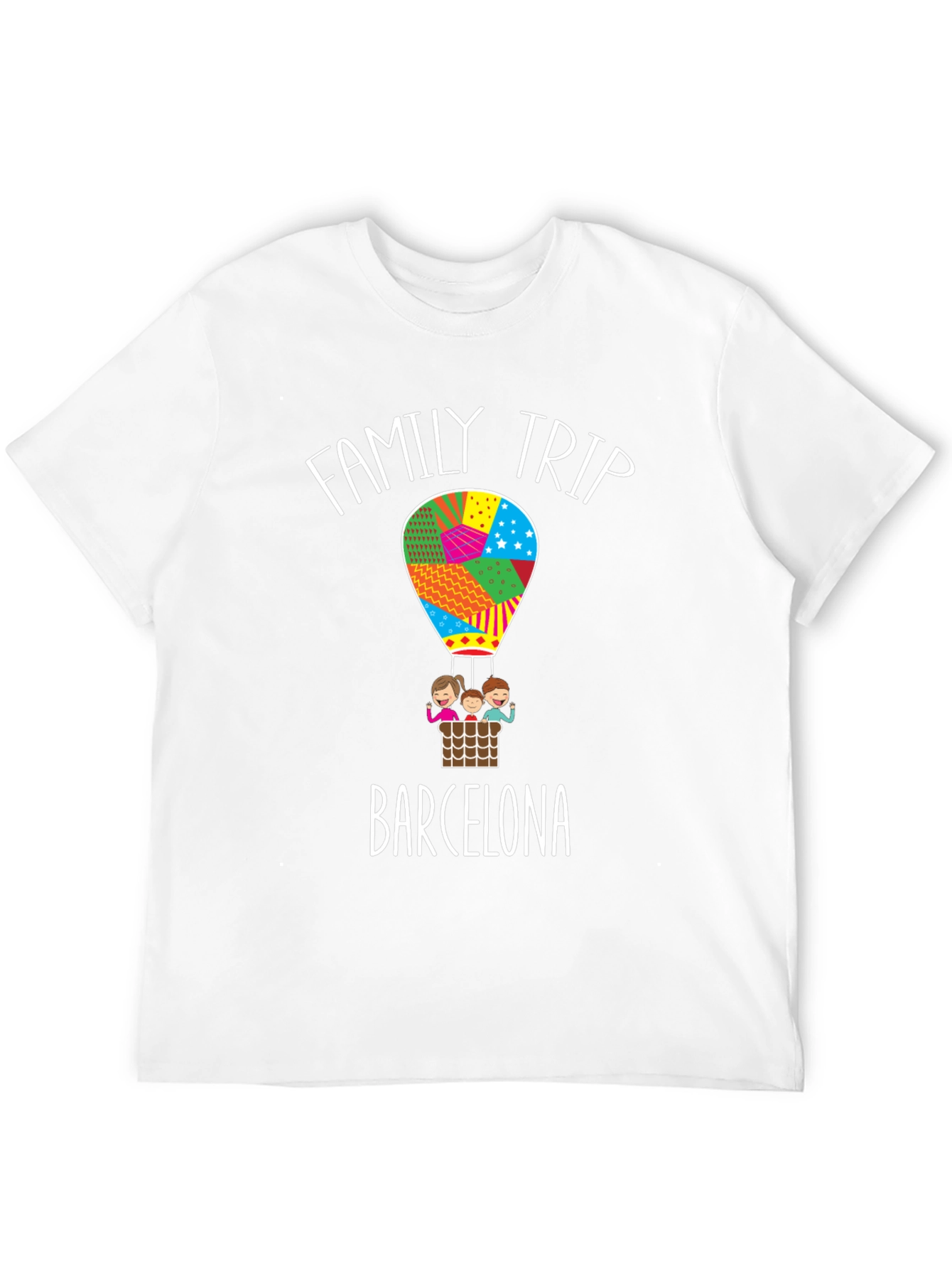 Family Trip Barcelona Graphic Tee
