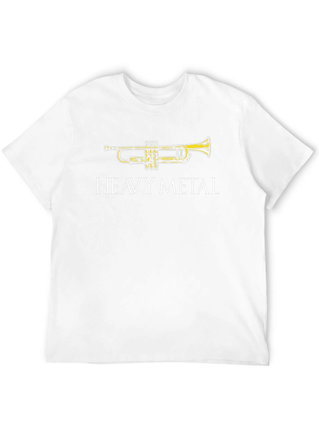 Heavy Metal Trumpet Graphic T-Shirt