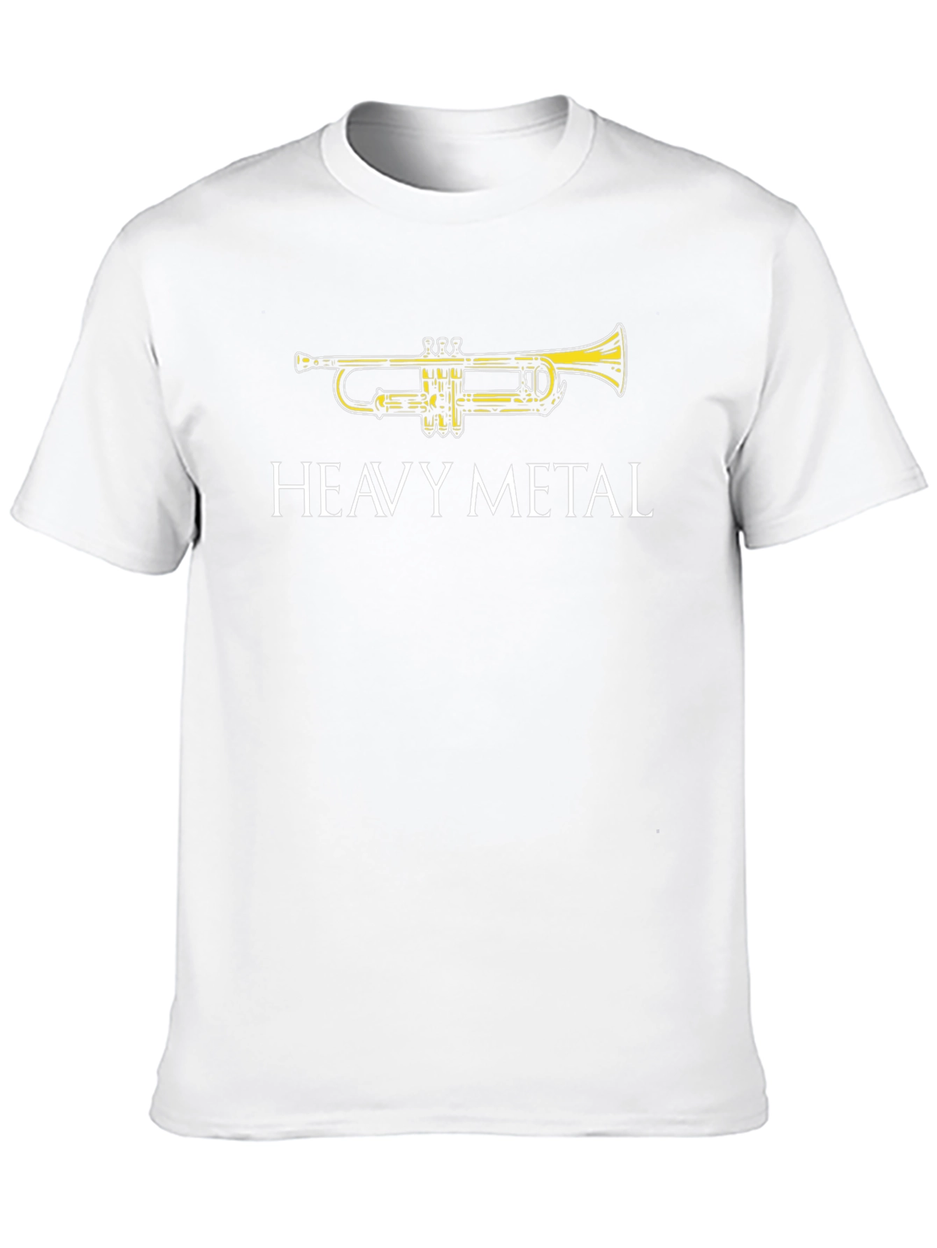 Heavy Metal Trumpet Graphic T-Shirt