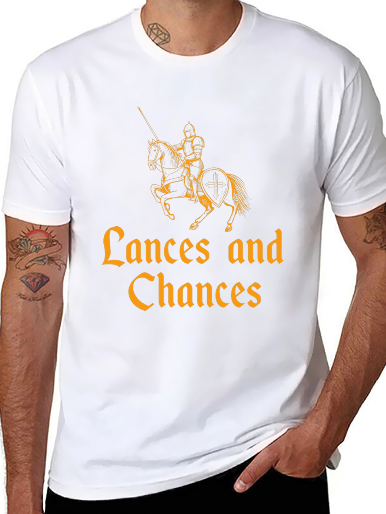 Lances and Chances Knight T-Shirt