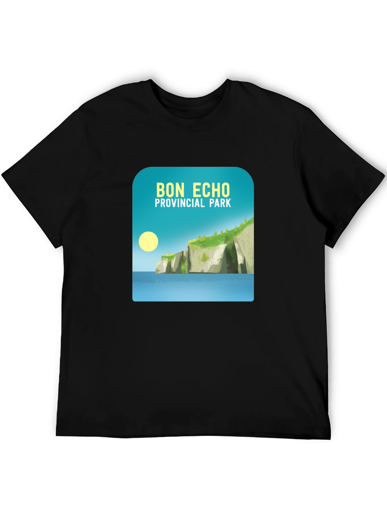 Bon Echo Provincial Park Black T-Shirt