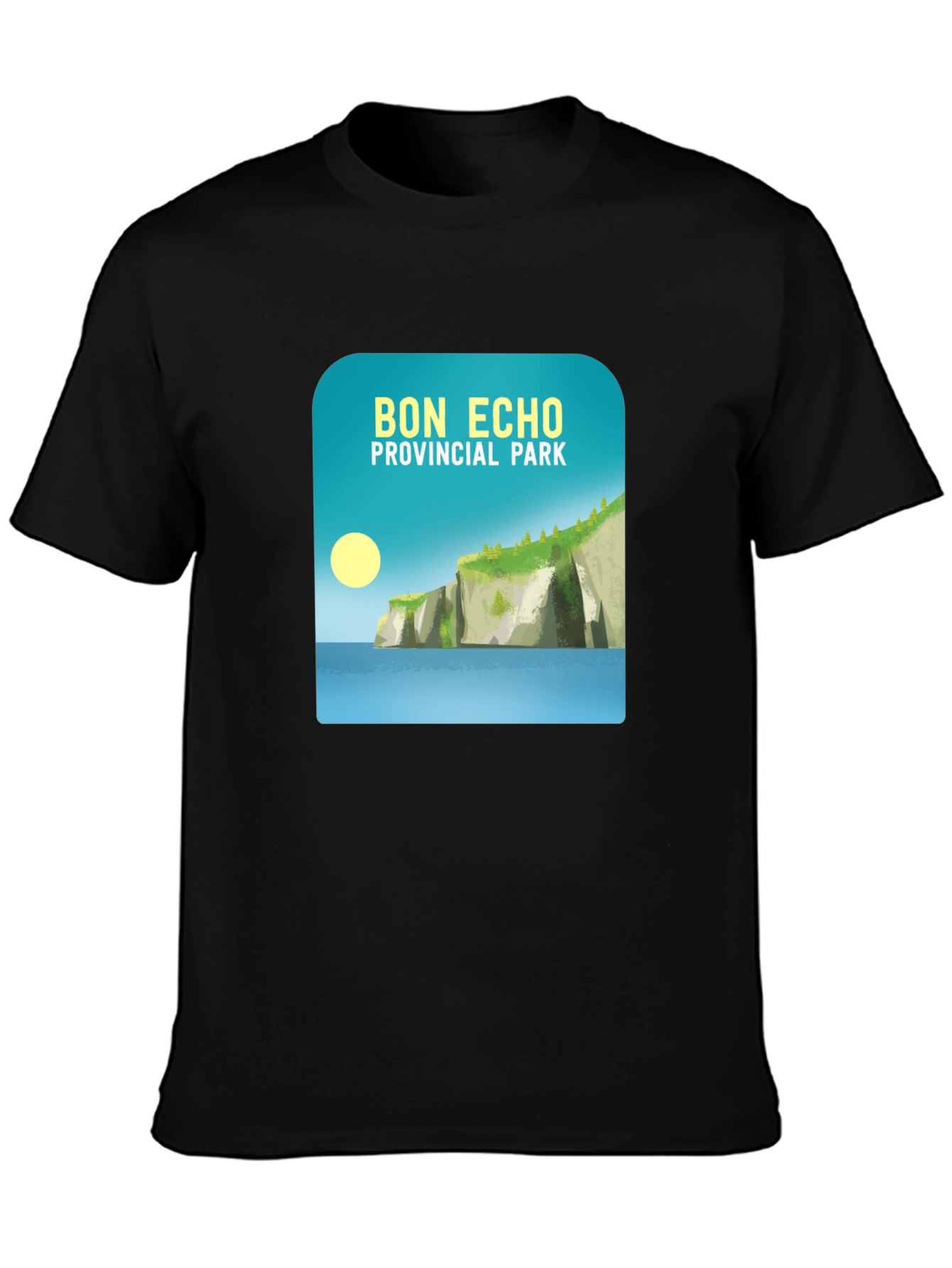 Bon Echo Provincial Park Black T-Shirt