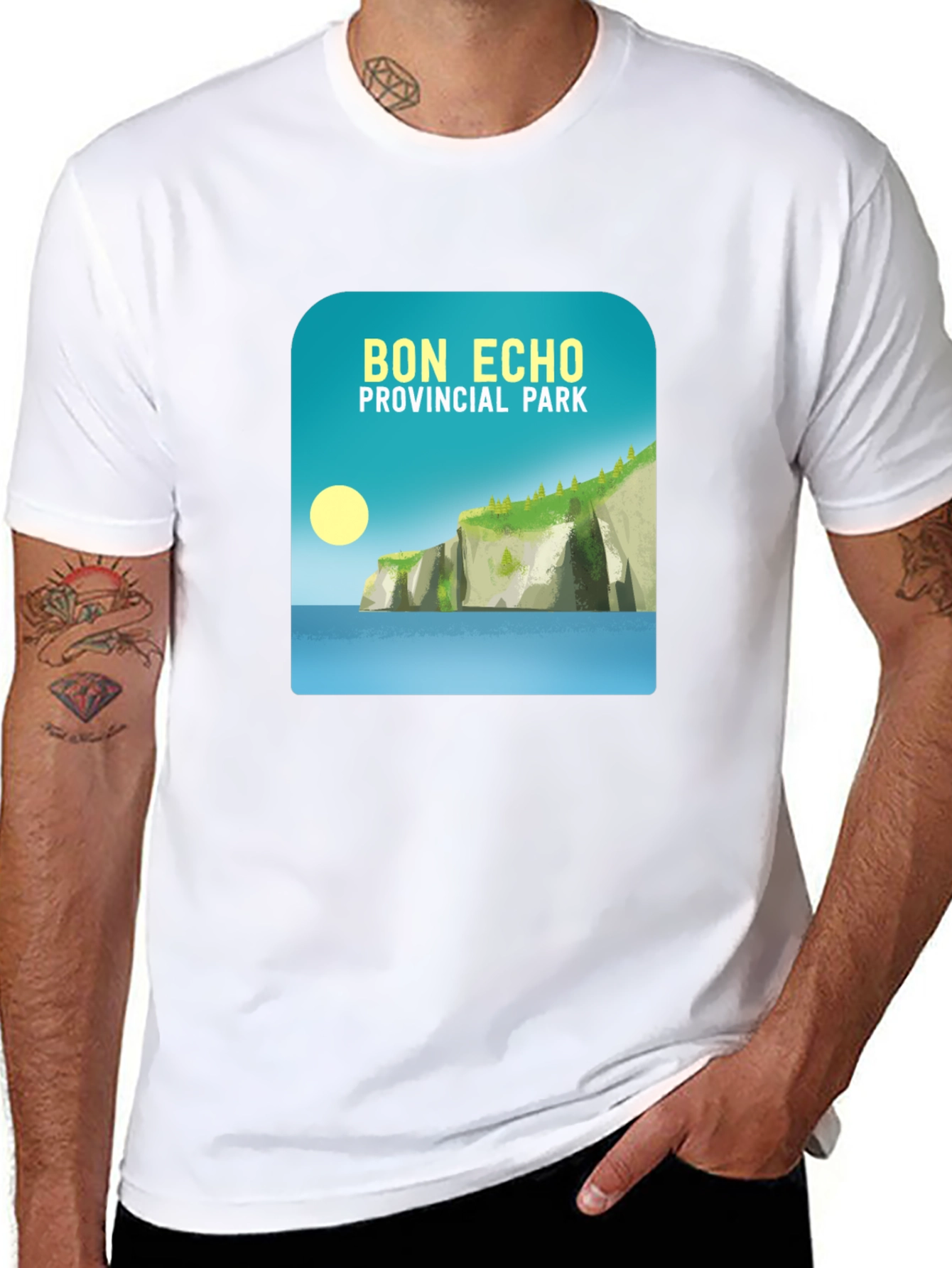 Bon Echo Provincial Park Black T-Shirt