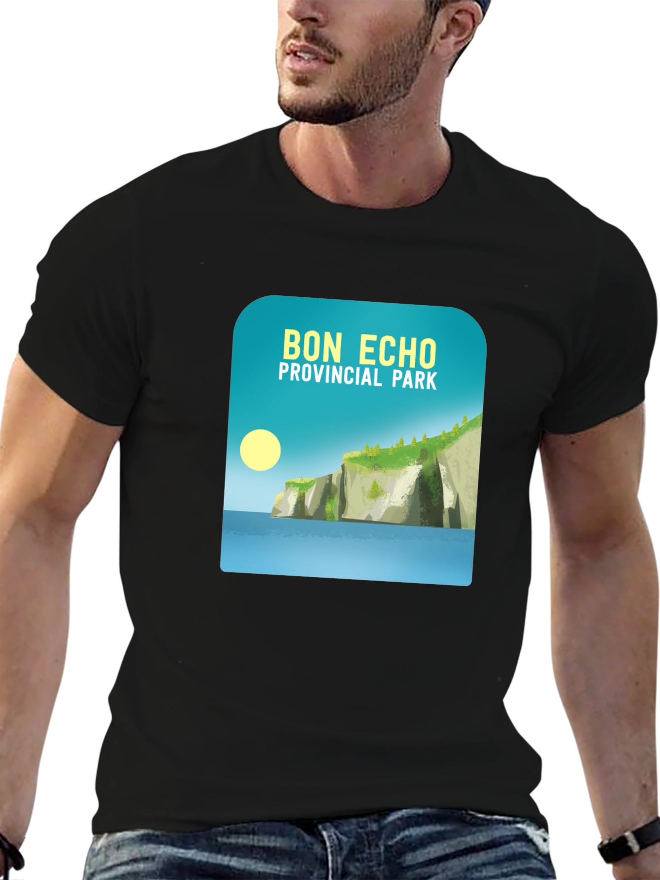 Bon Echo Provincial Park Black T-Shirt