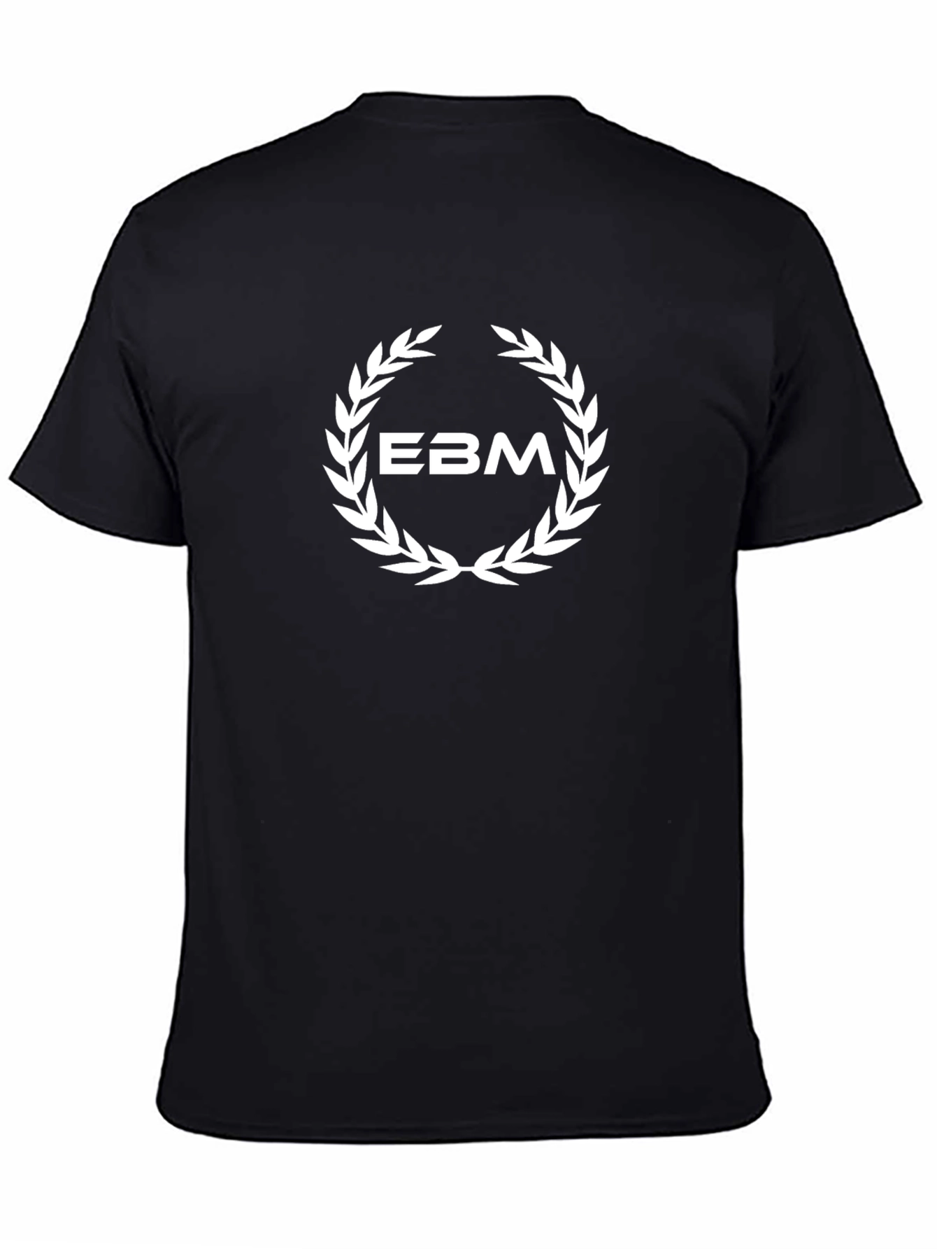 EBM Laurel Wreath Black T-Shirt