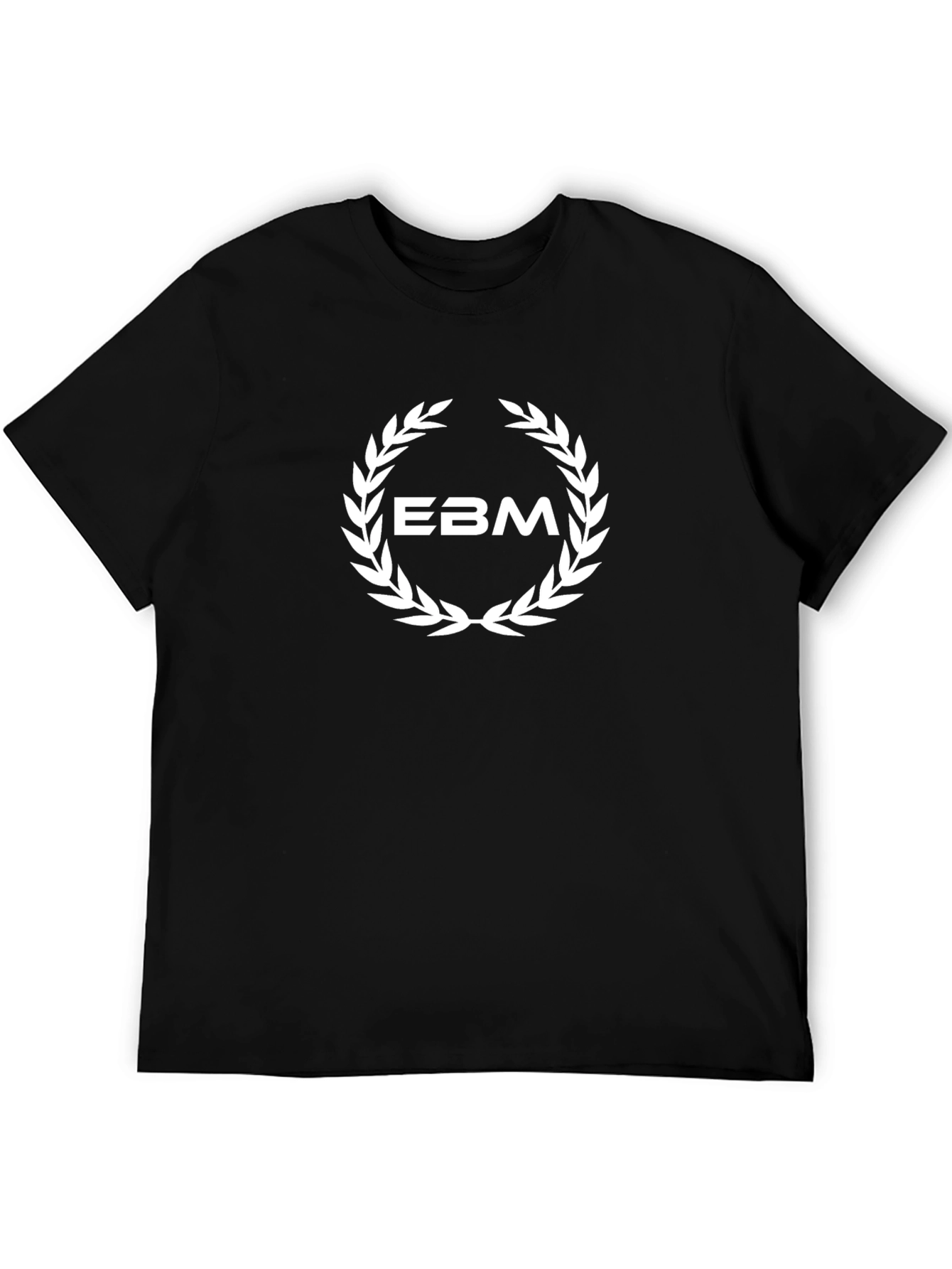 EBM Laurel Wreath Black T-Shirt