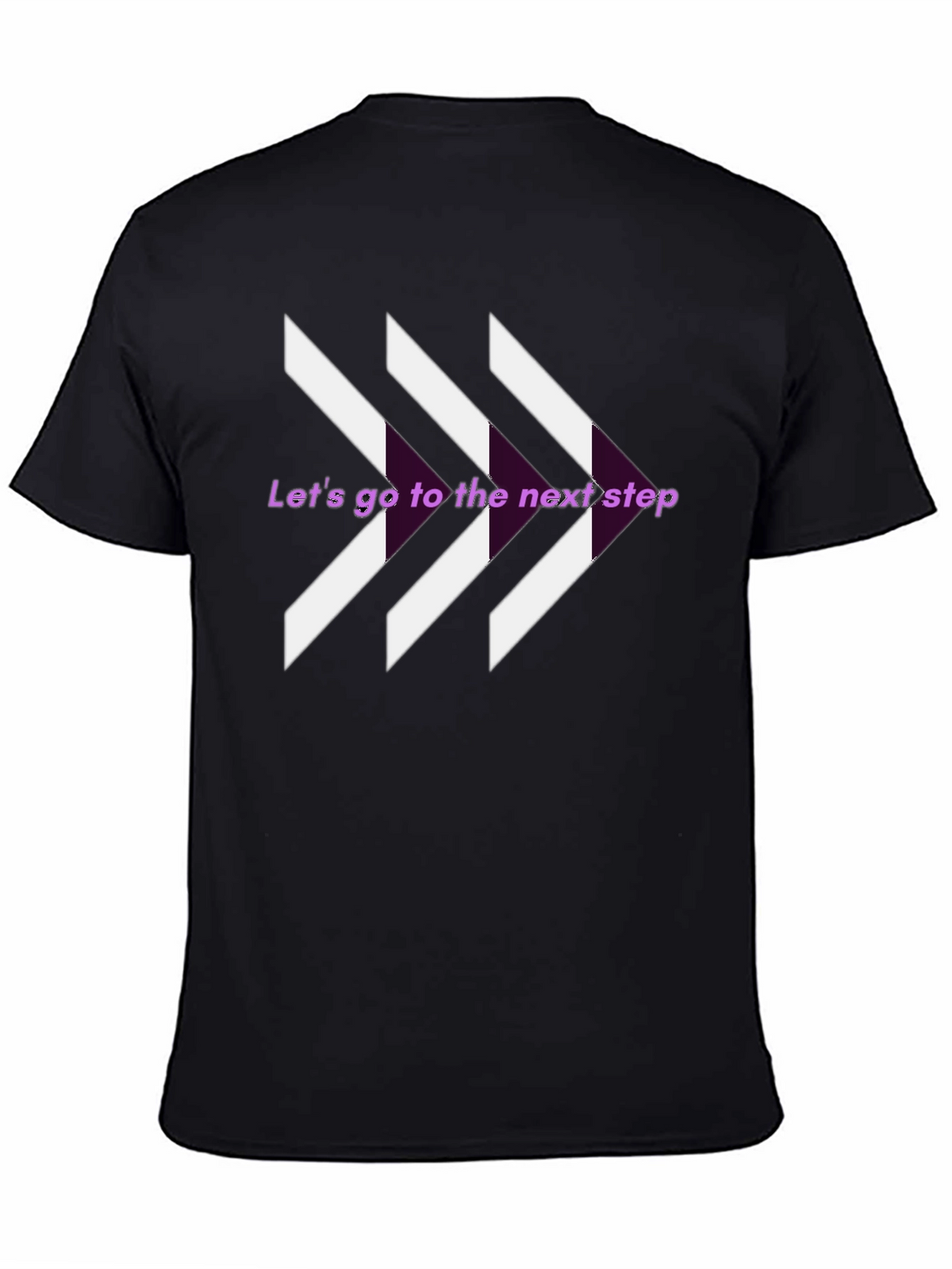 Next Step Graphic Tee - Stylish Arrow Design