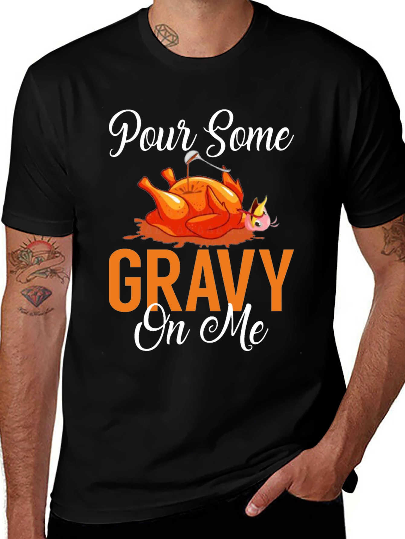 Pour Some Gravy On Me Thanksgiving T-Shirt