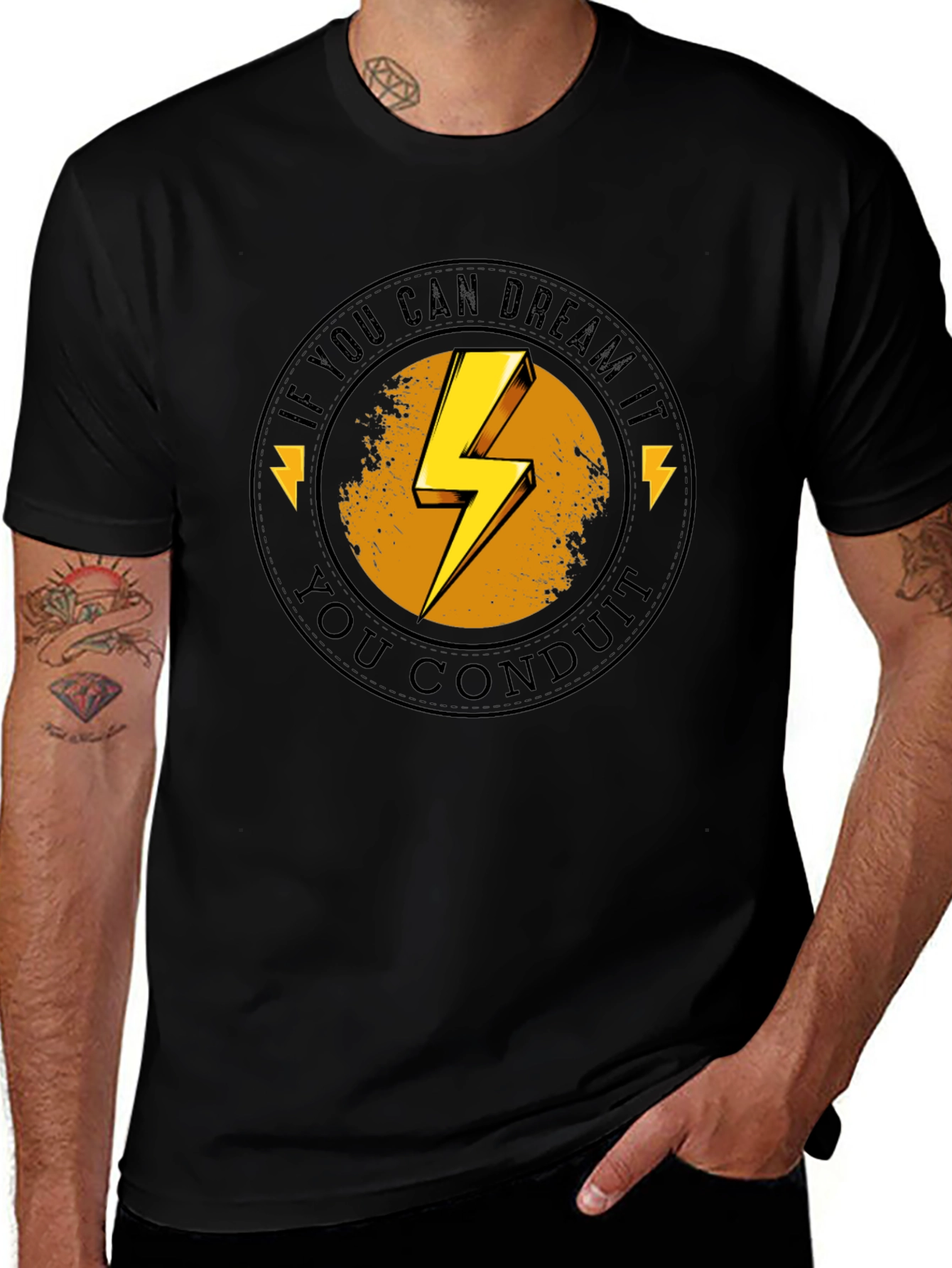 Dream It Conduit Black T-Shirt