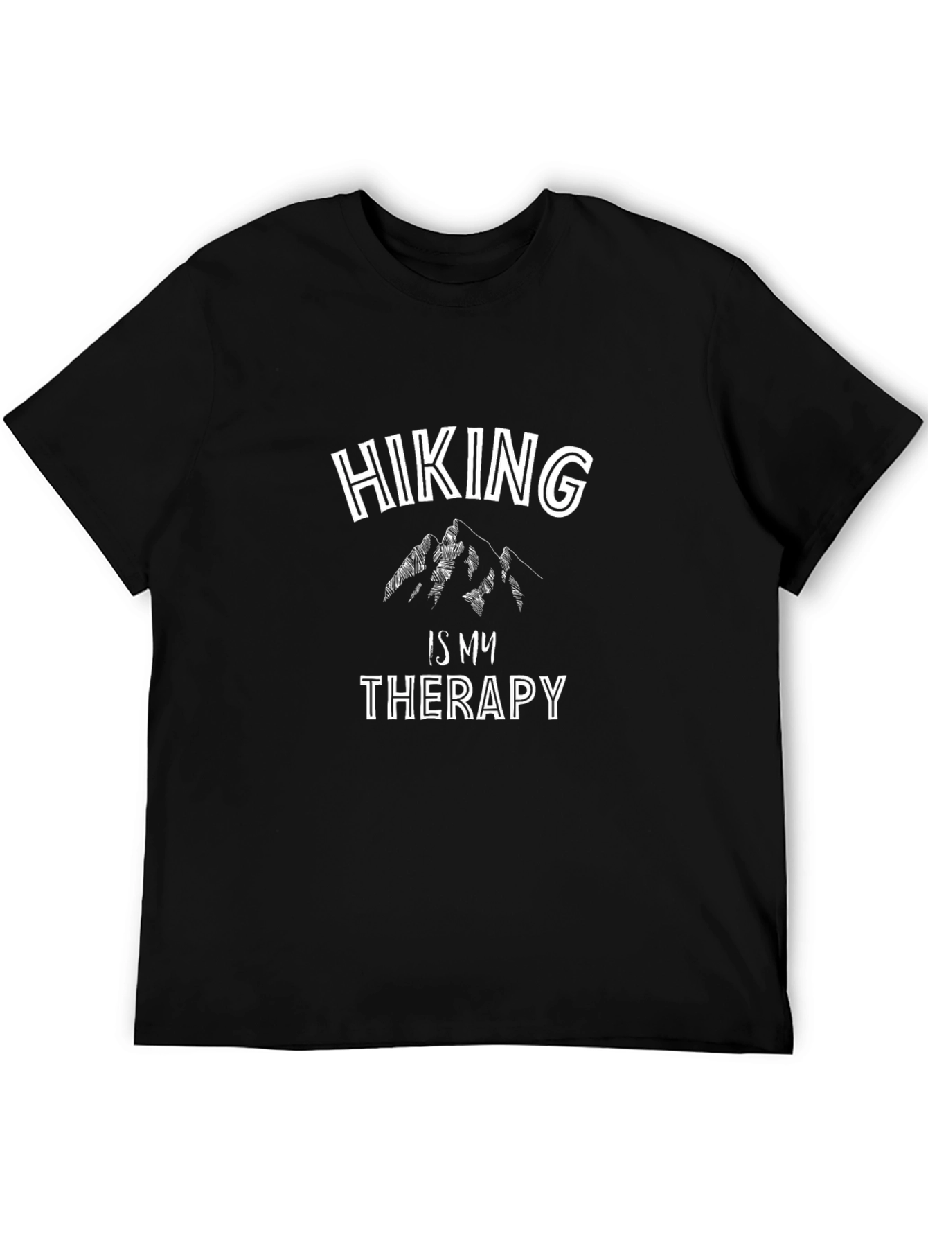 Hiking is My Therapy Graphic T-Shirt