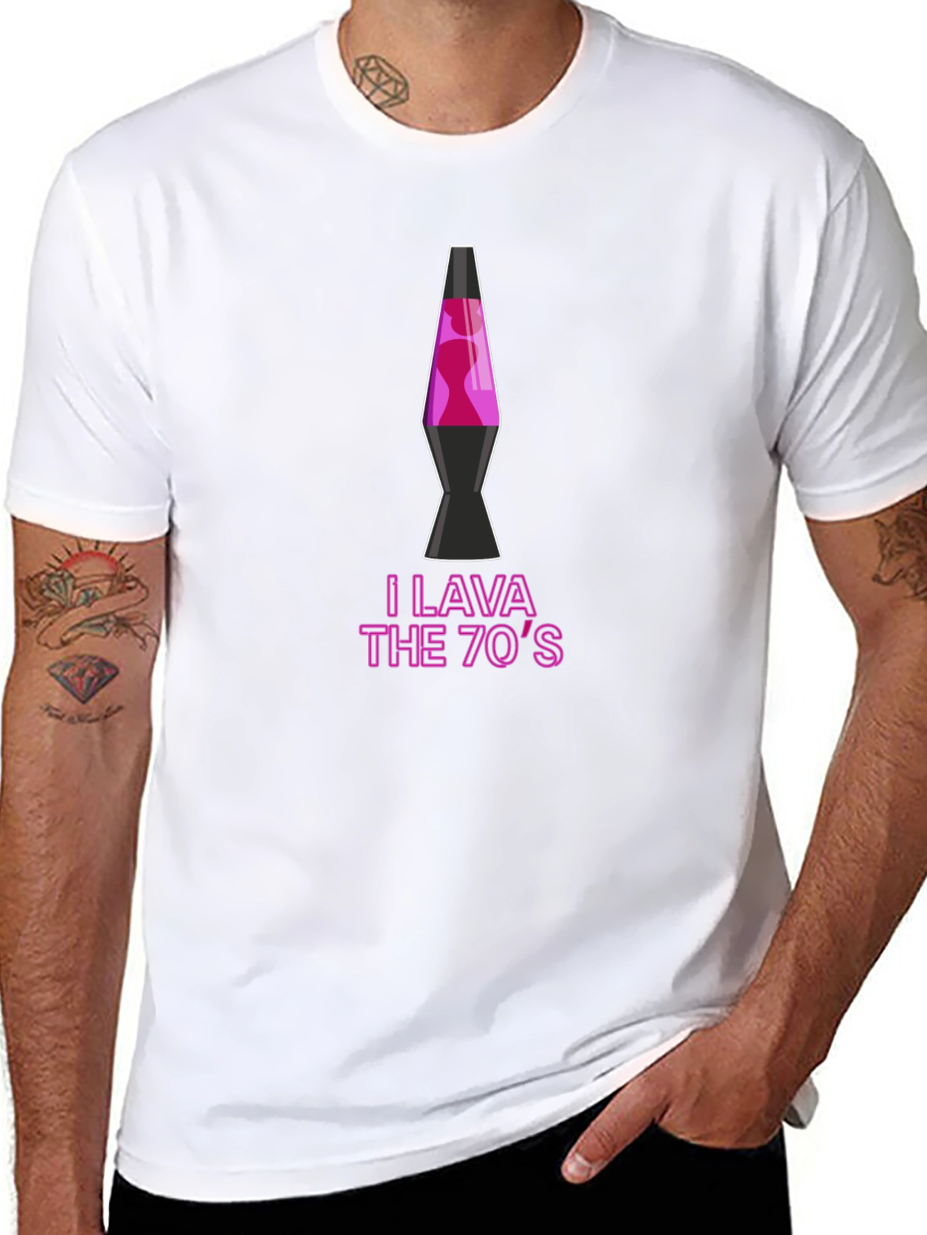 I Lava The 70s Graphic Tee - Retro Style