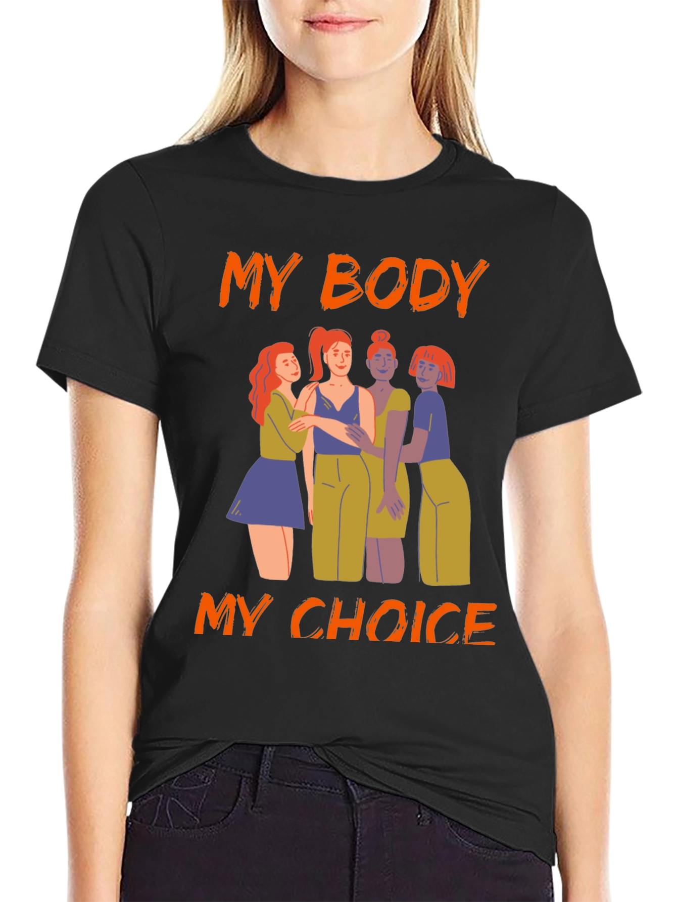 My Body My Choice Pro-Choice Graphic Tee