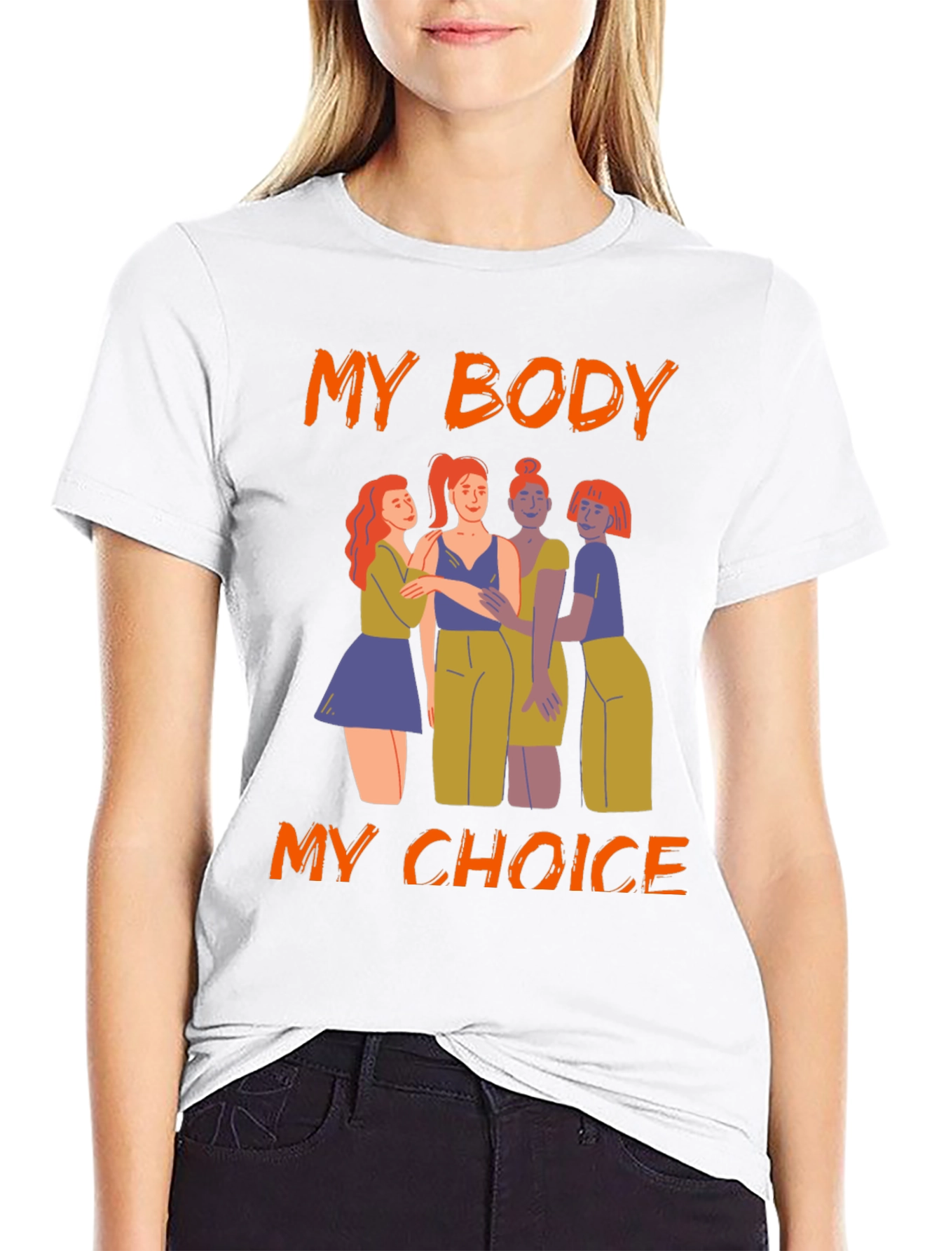 My Body My Choice Pro-Choice Graphic Tee