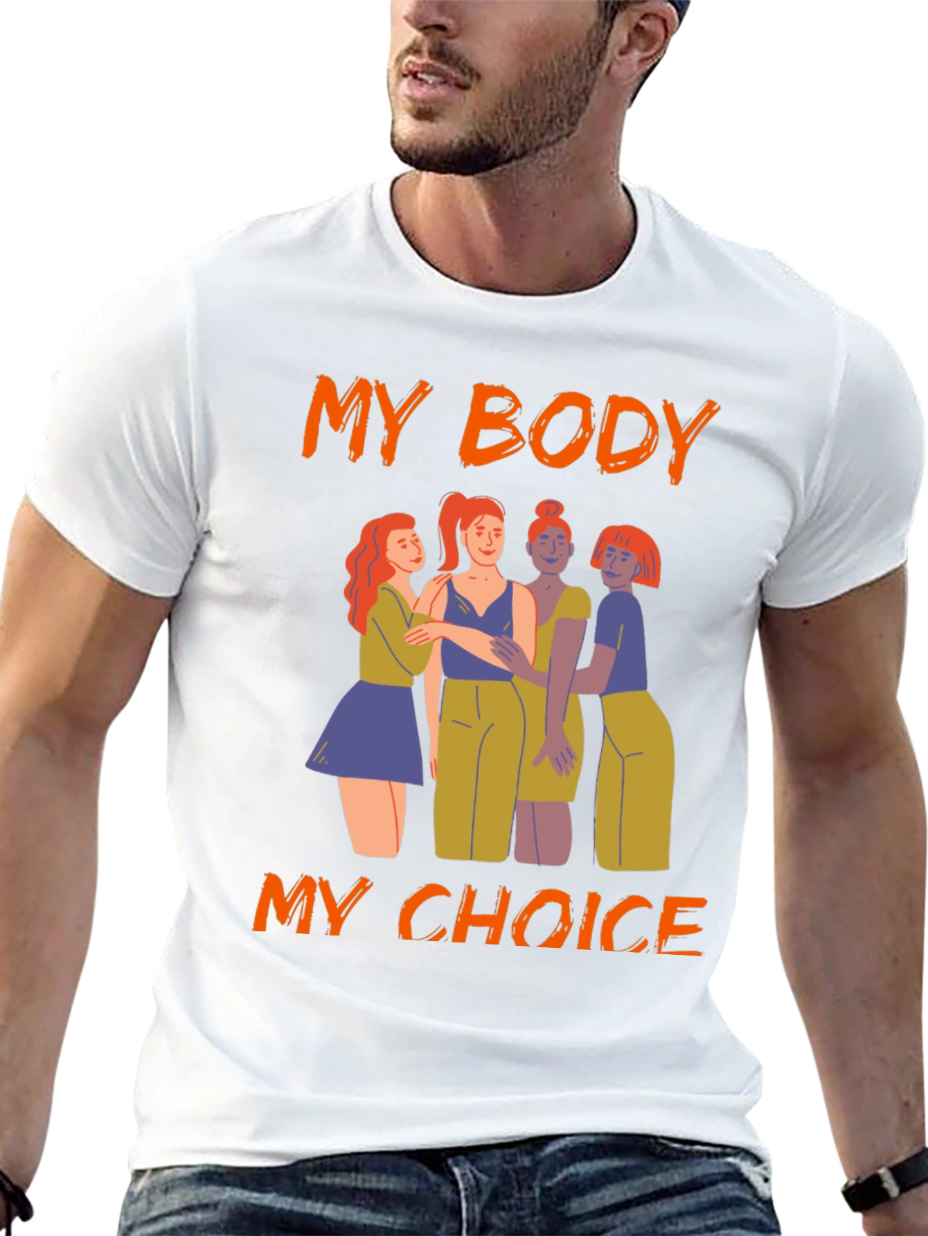 My Body My Choice Pro-Choice Graphic Tee