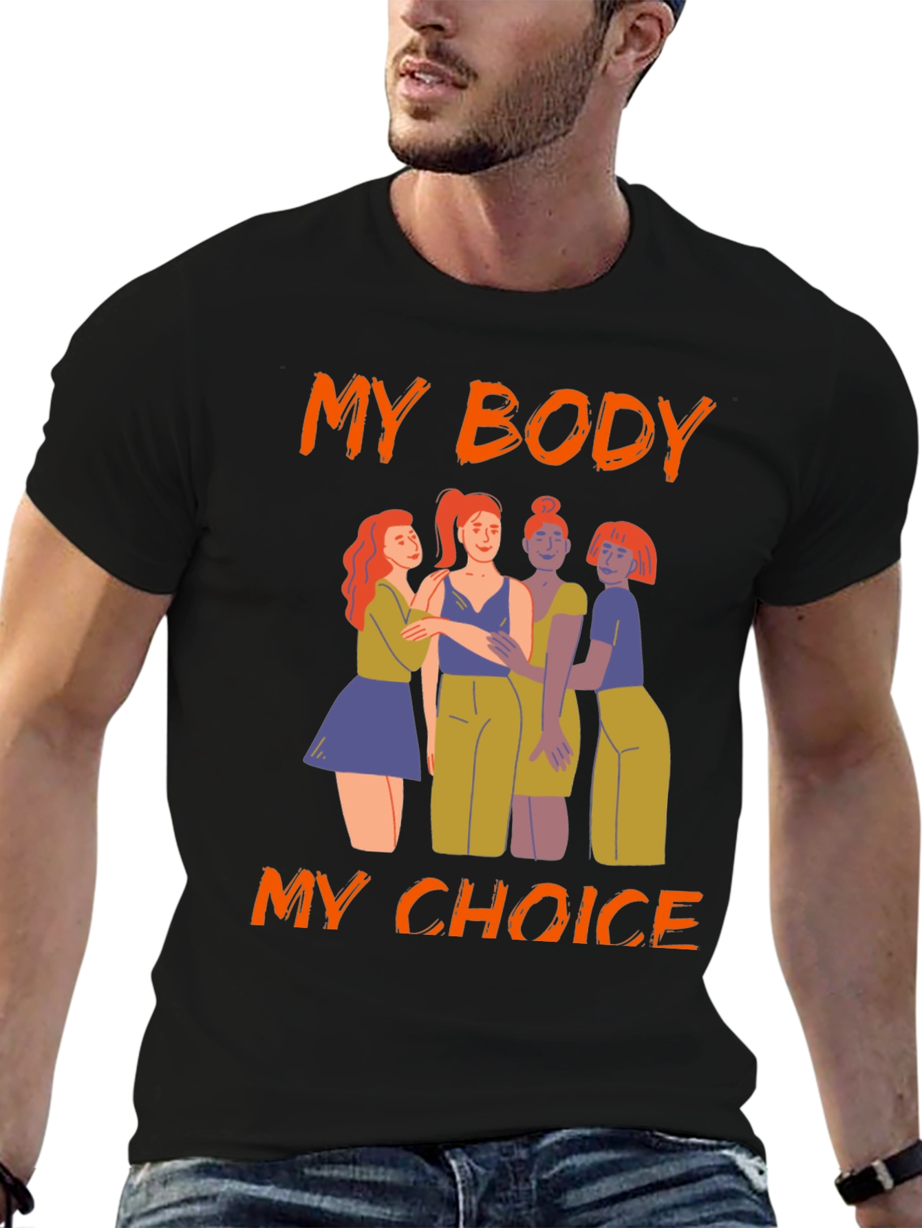 My Body My Choice Pro-Choice Graphic Tee