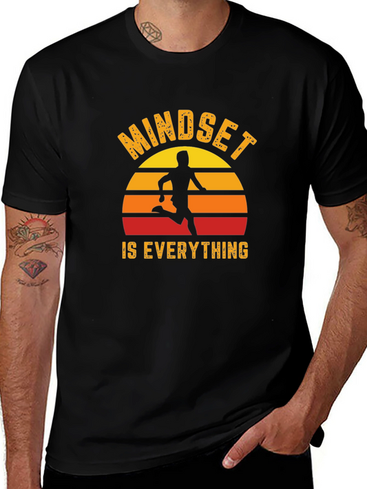 Mindset is Everything Running Graphic Tee