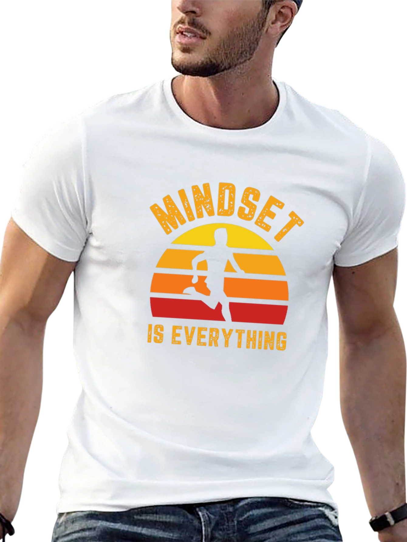 Mindset is Everything Running Graphic Tee