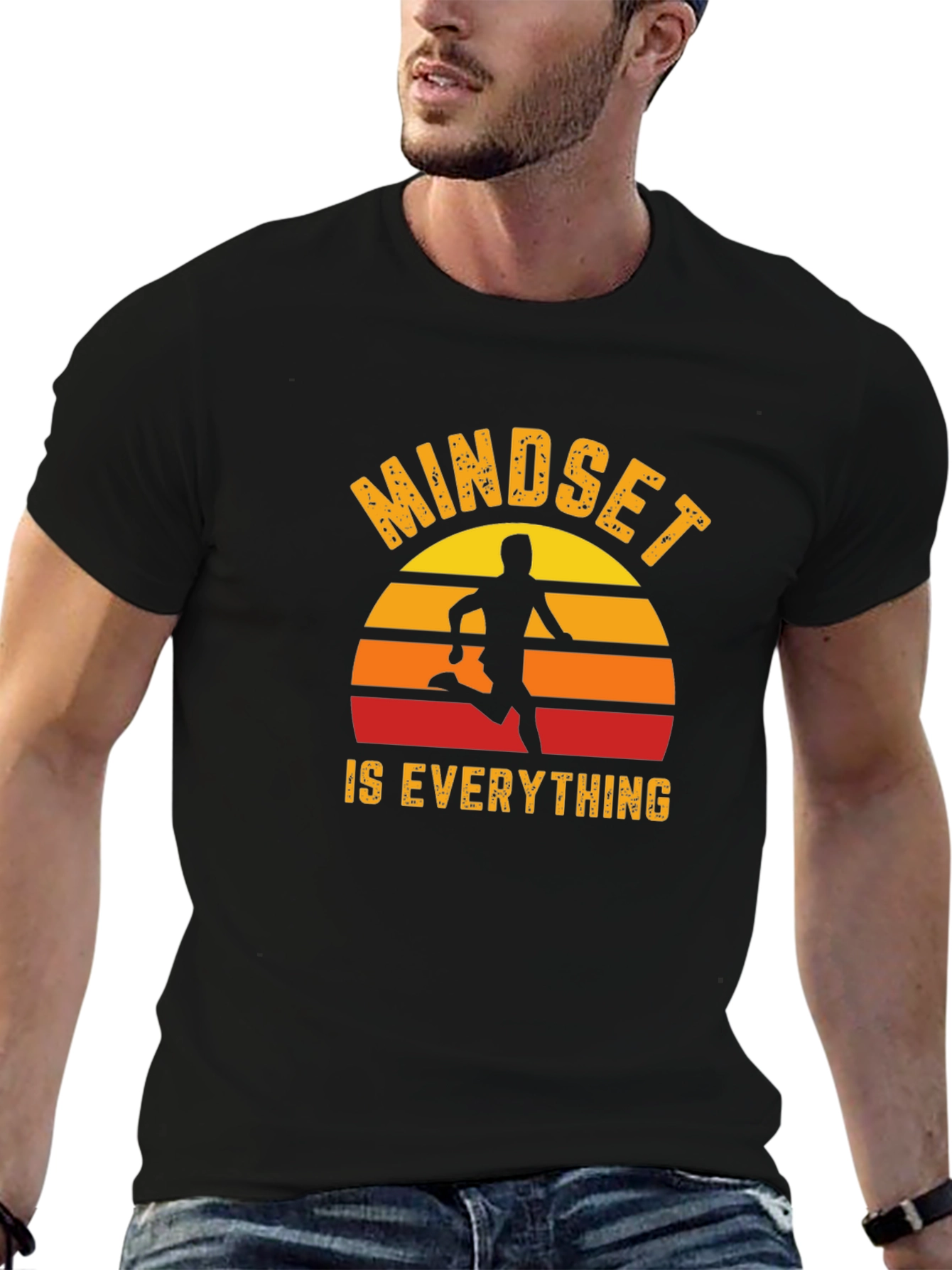 Mindset is Everything Running Graphic Tee
