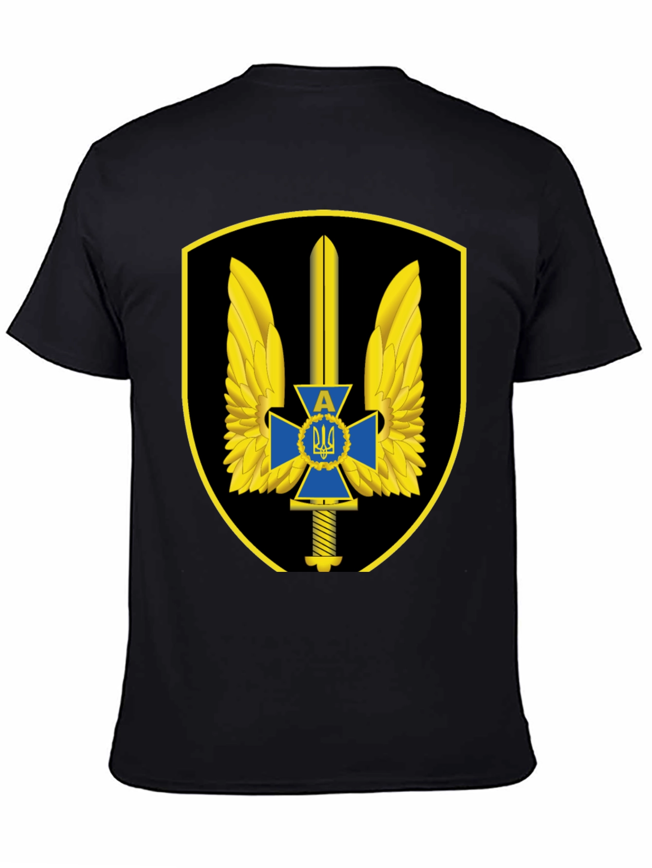 Ukraine Military T-Shirt - Special Forces Emblem