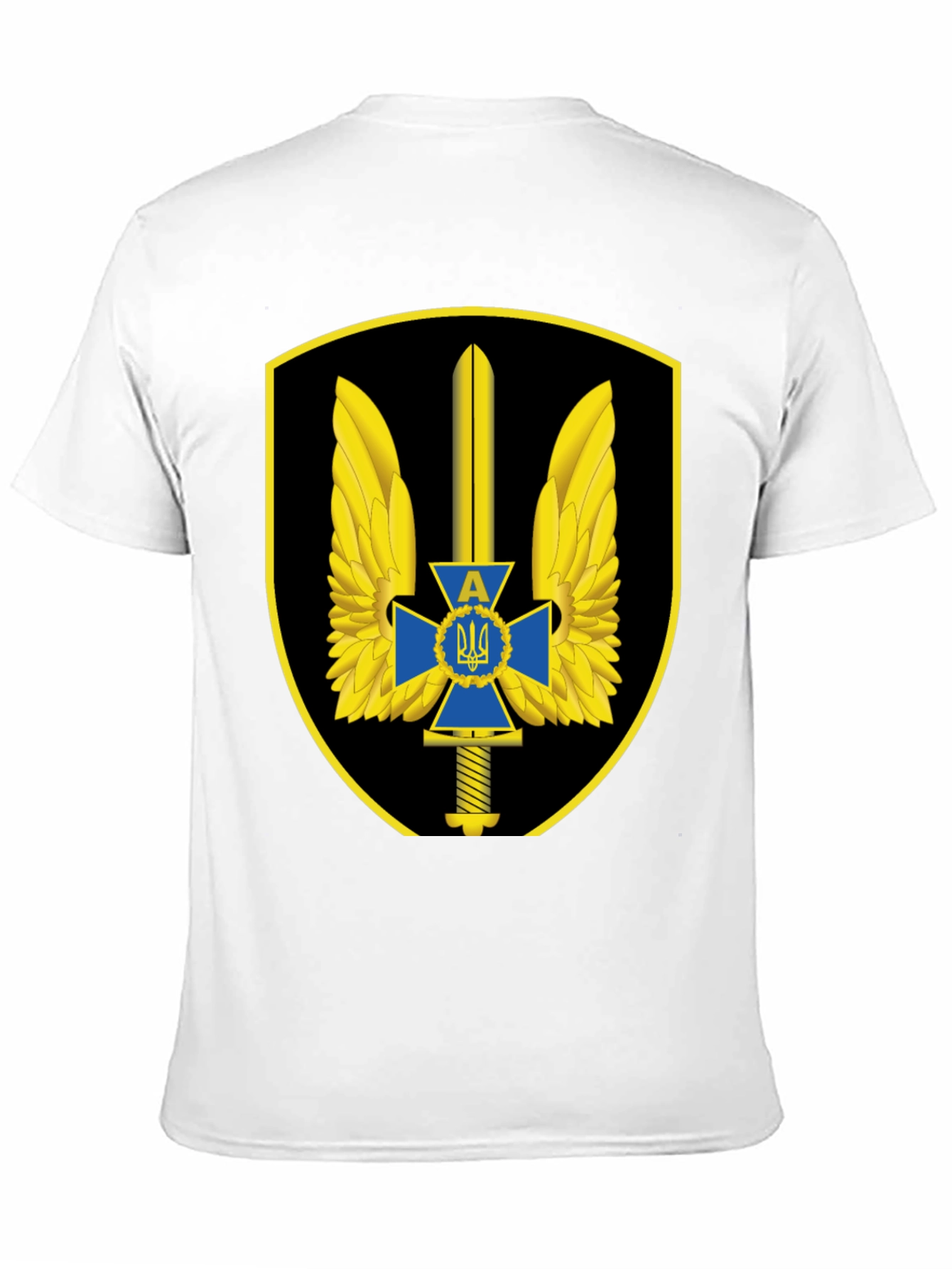 Ukraine Military T-Shirt - Special Forces Emblem