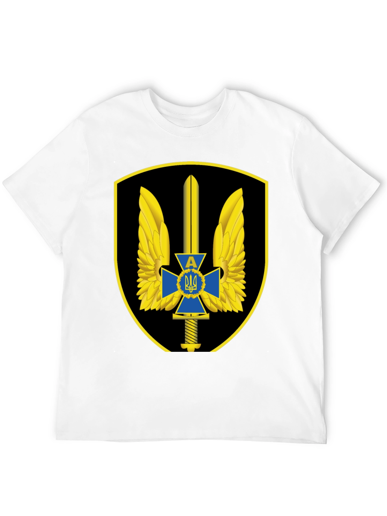Ukraine Military T-Shirt - Special Forces Emblem