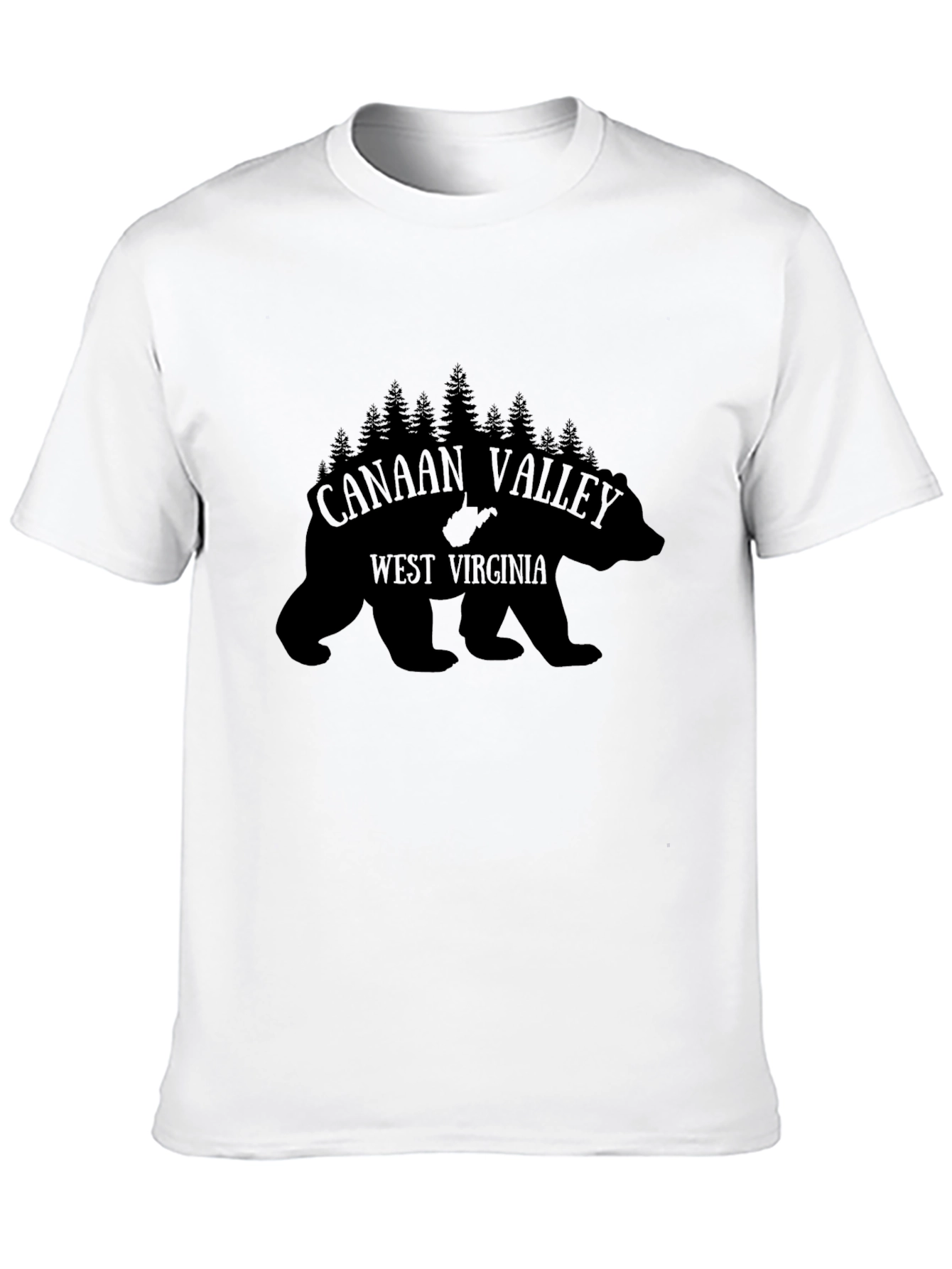Canaan Valley West Virginia Bear T-Shirt