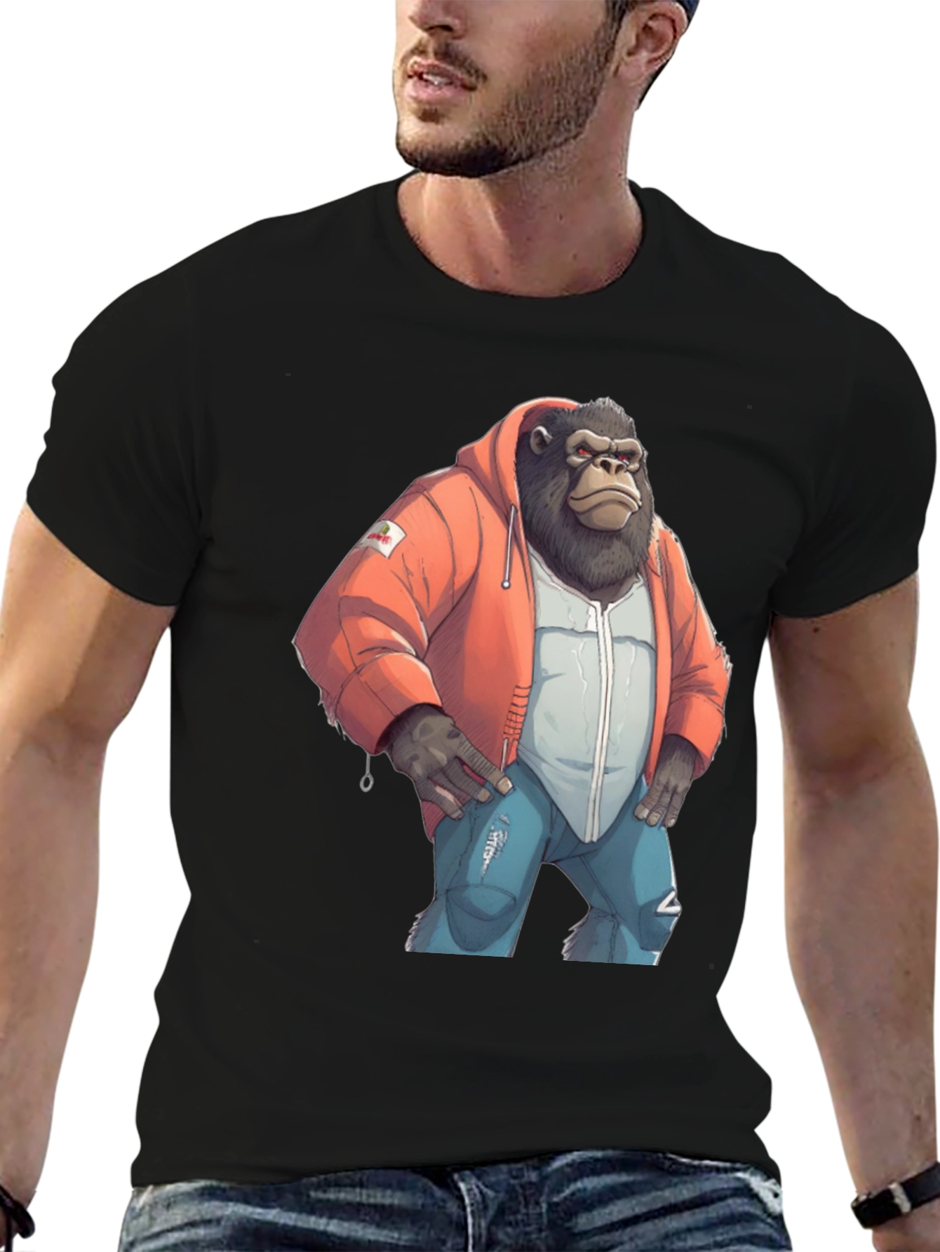 Gorilla Graphic Tee - Urban Style