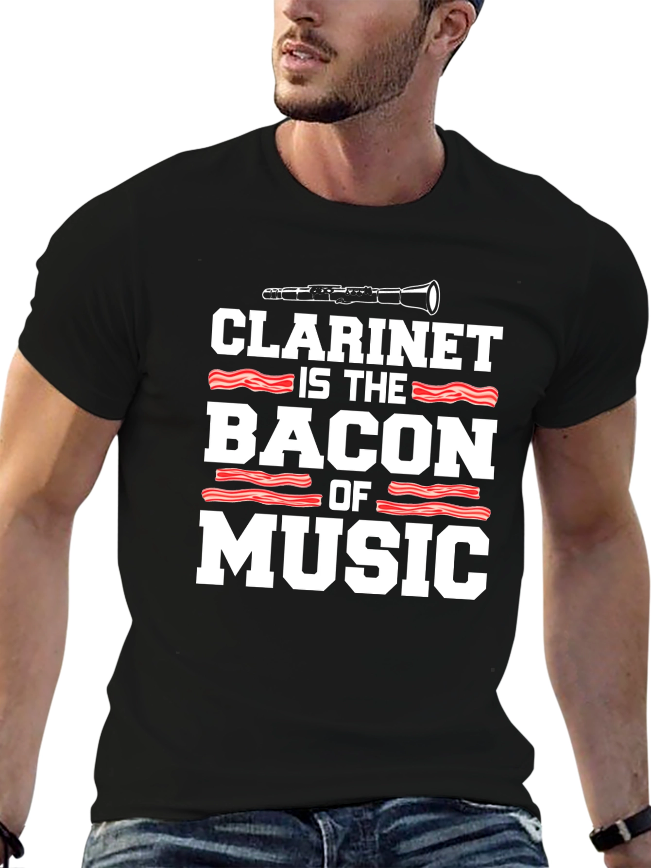 Clarinet is the Bacon of Music T-Shirt