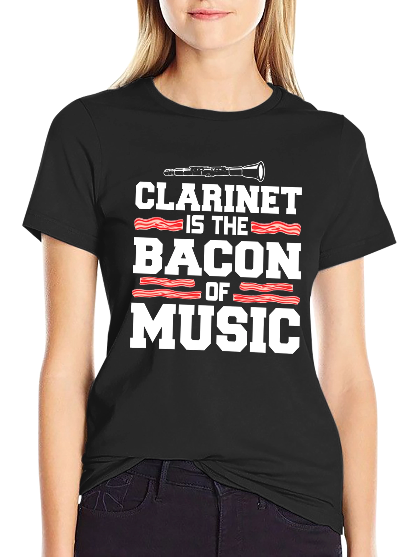 Clarinet is the Bacon of Music T-Shirt