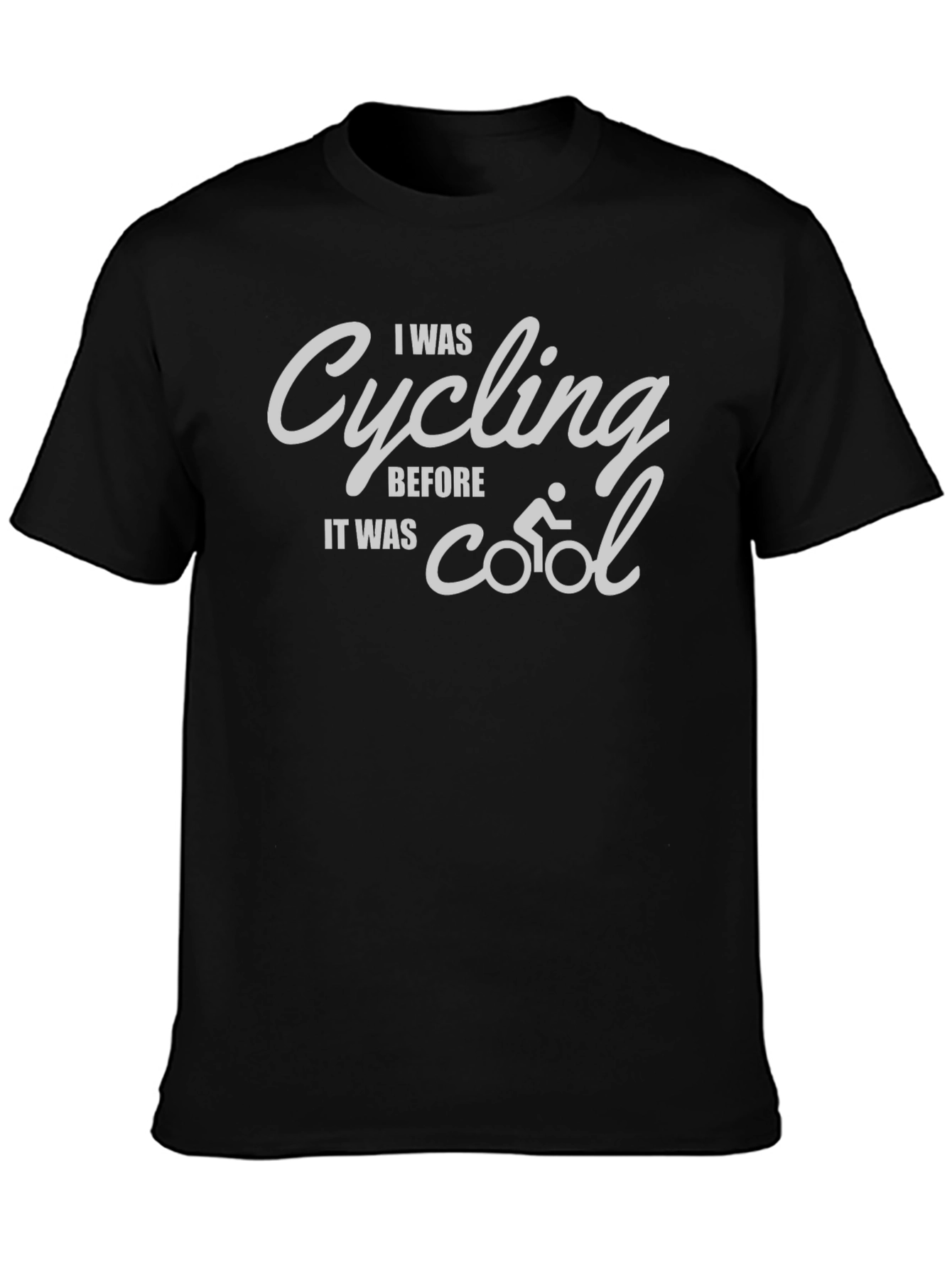 Cycling Before Cool T-Shirt - Funny Biker Tee