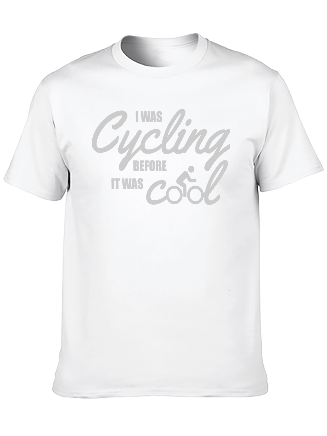 Cycling Before Cool T-Shirt - Funny Biker Tee
