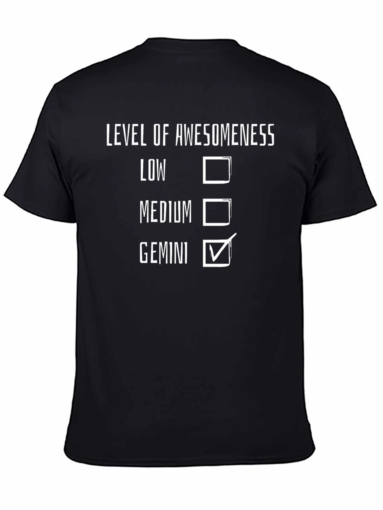 Gemini Level of Awesomeness T-Shirt