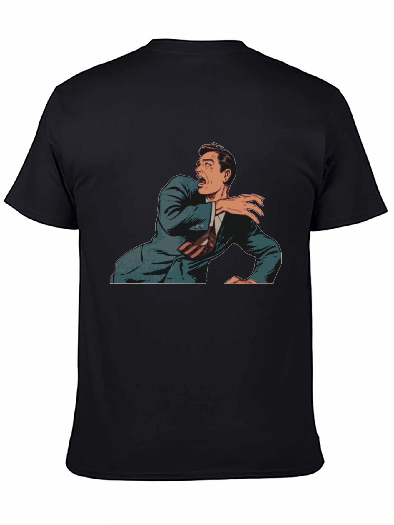 Retro Comic Panic T-Shirt - Classic Style
