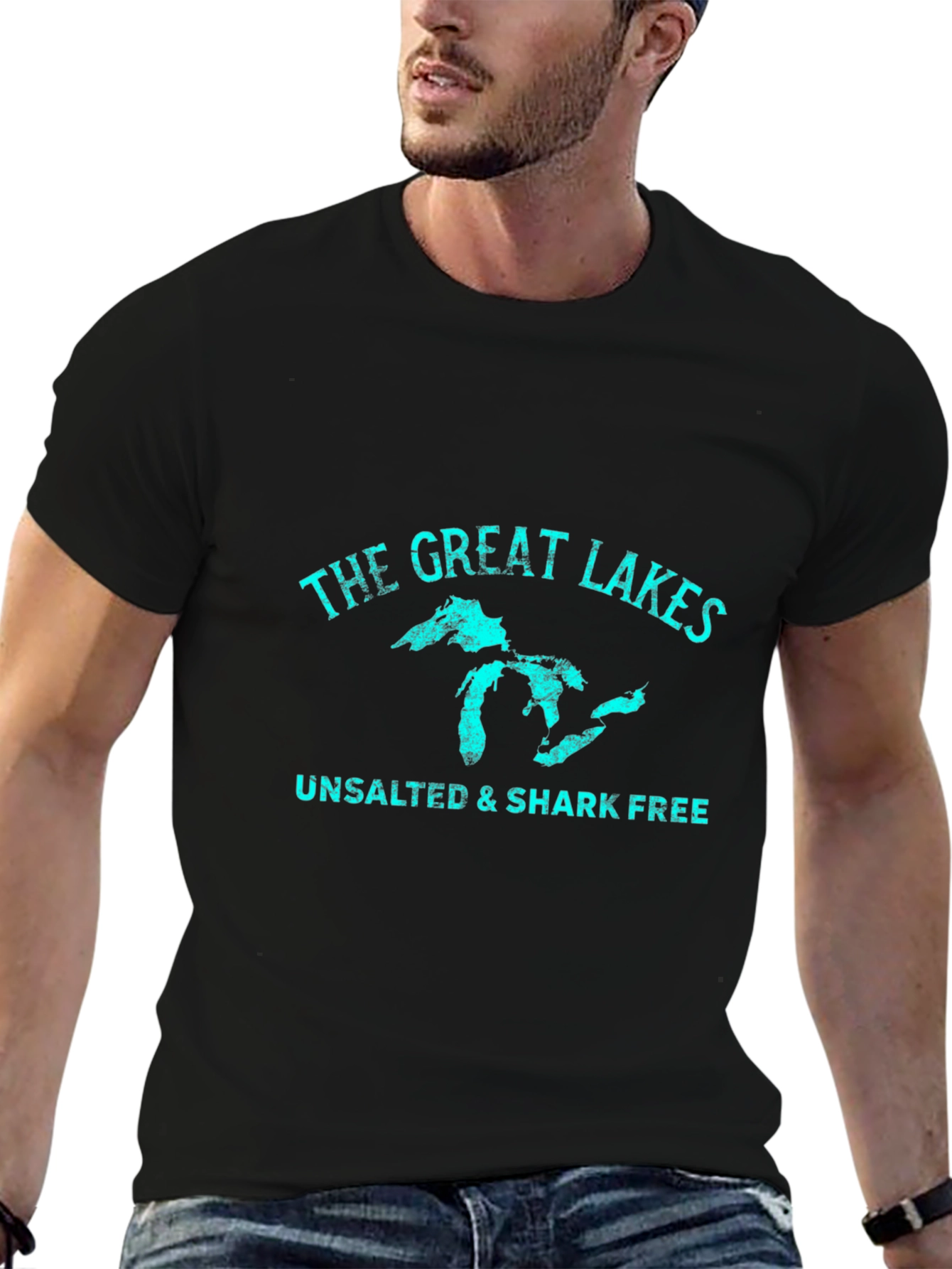 Great Lakes T-Shirt - Unsalted & Shark Free!