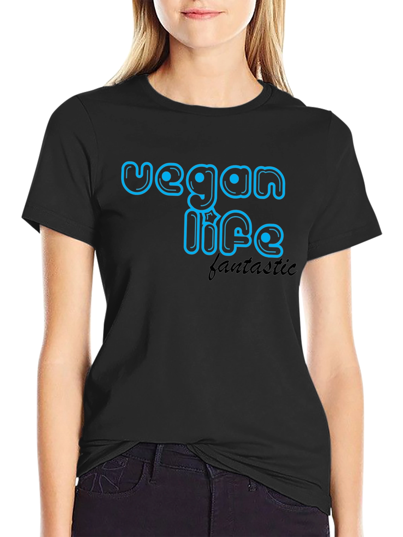 Vegan Life T-Shirt - Stylish Comfortable and Statement-Making