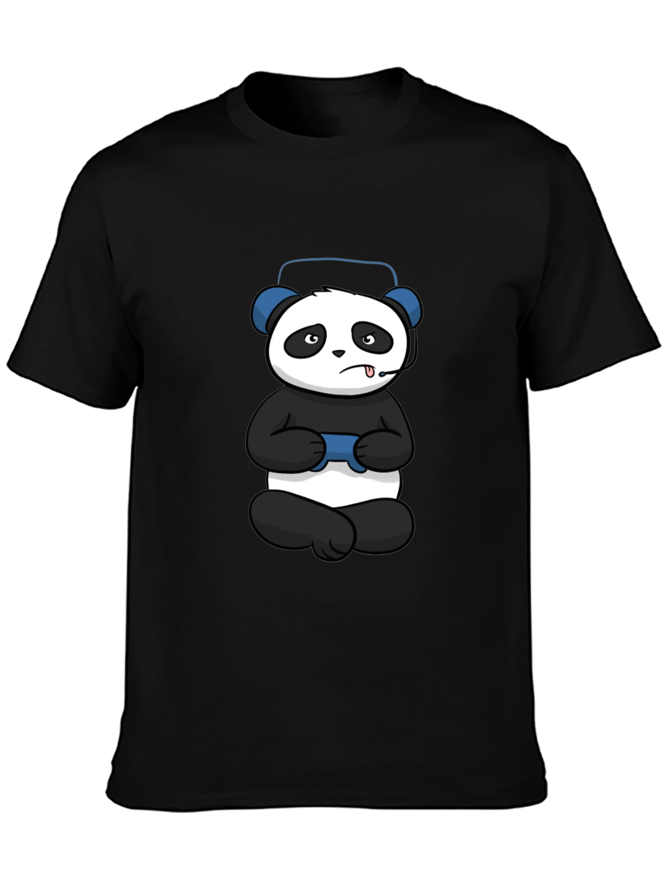 Gamer Panda T-Shirt - Cool Graphic Tee