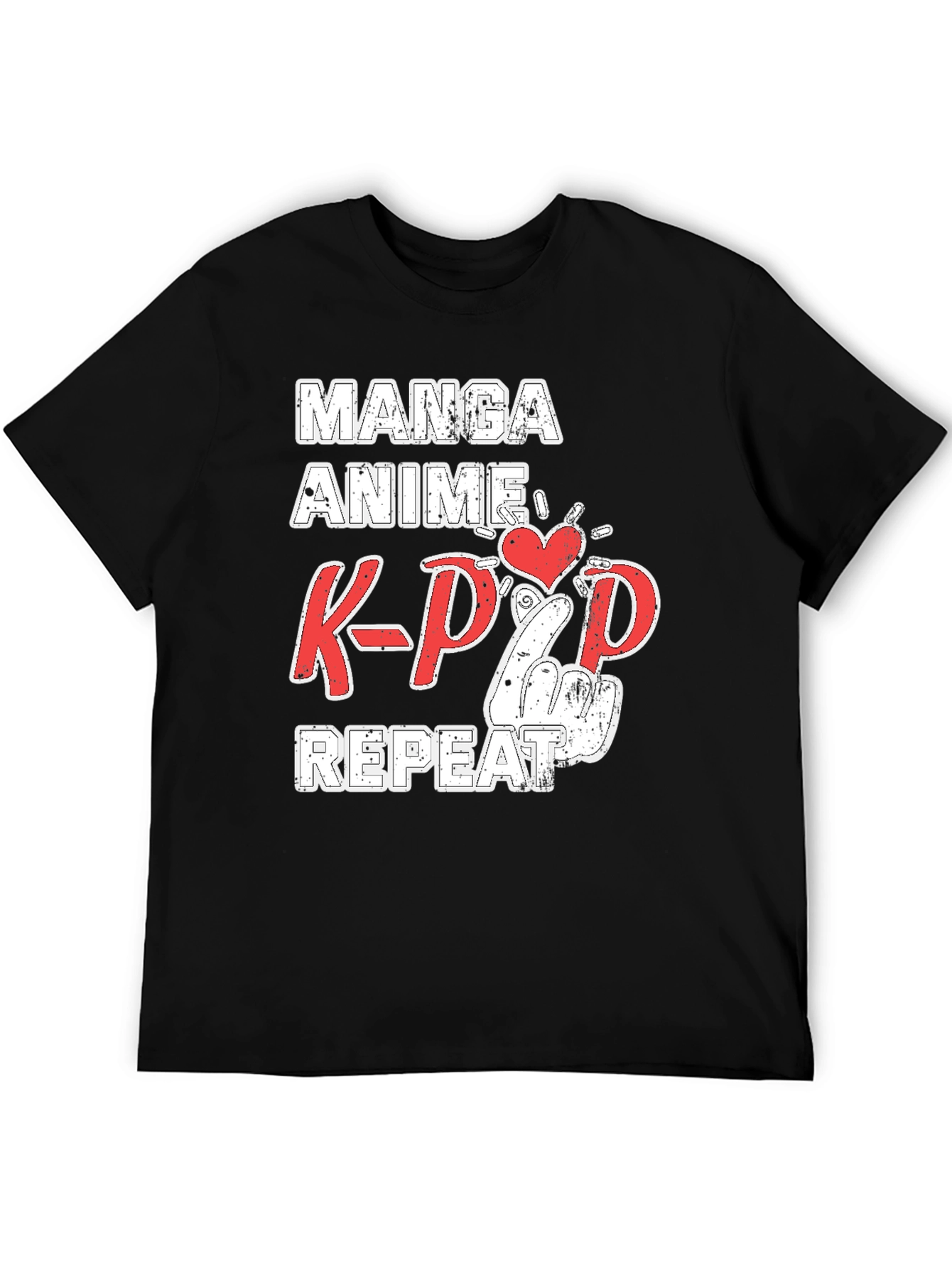 Manga Anime K-Pop Repeat T-Shirt