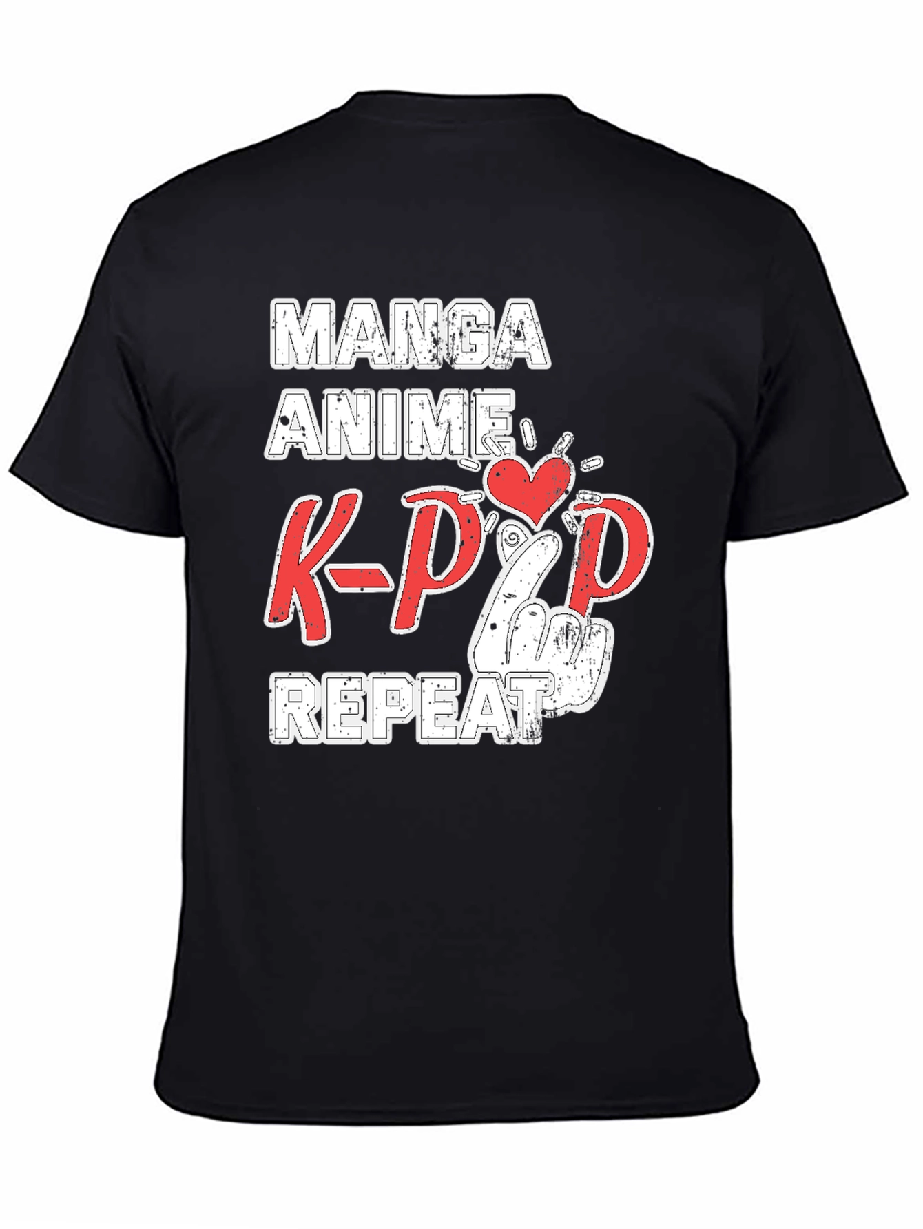 Manga Anime K-Pop Repeat T-Shirt
