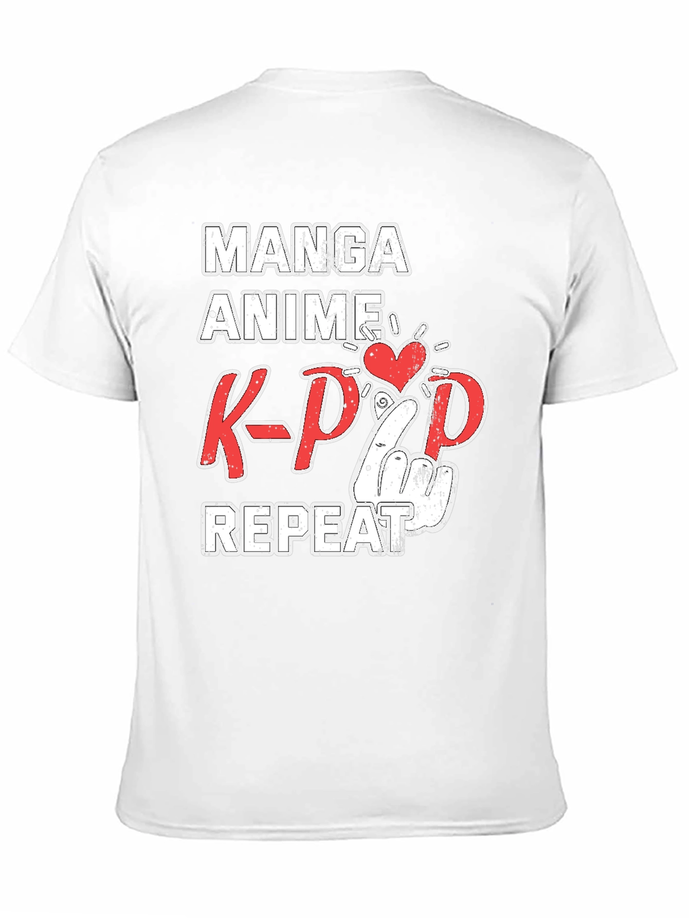 Manga Anime K-Pop Repeat T-Shirt